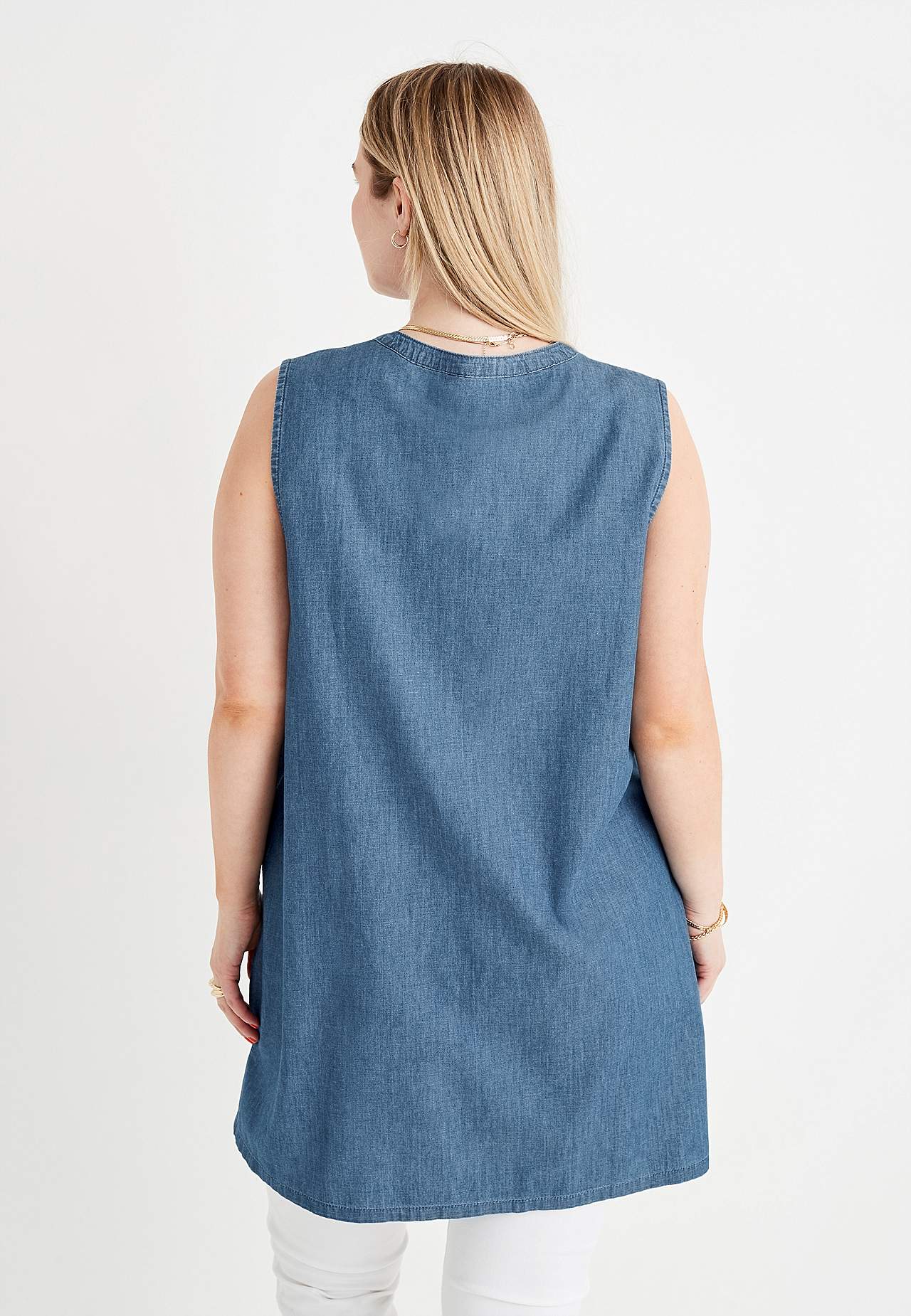Hihaton denimtunika
