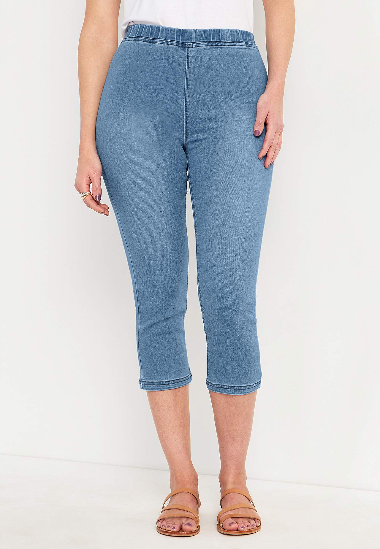 Caprileggingsit denimistä