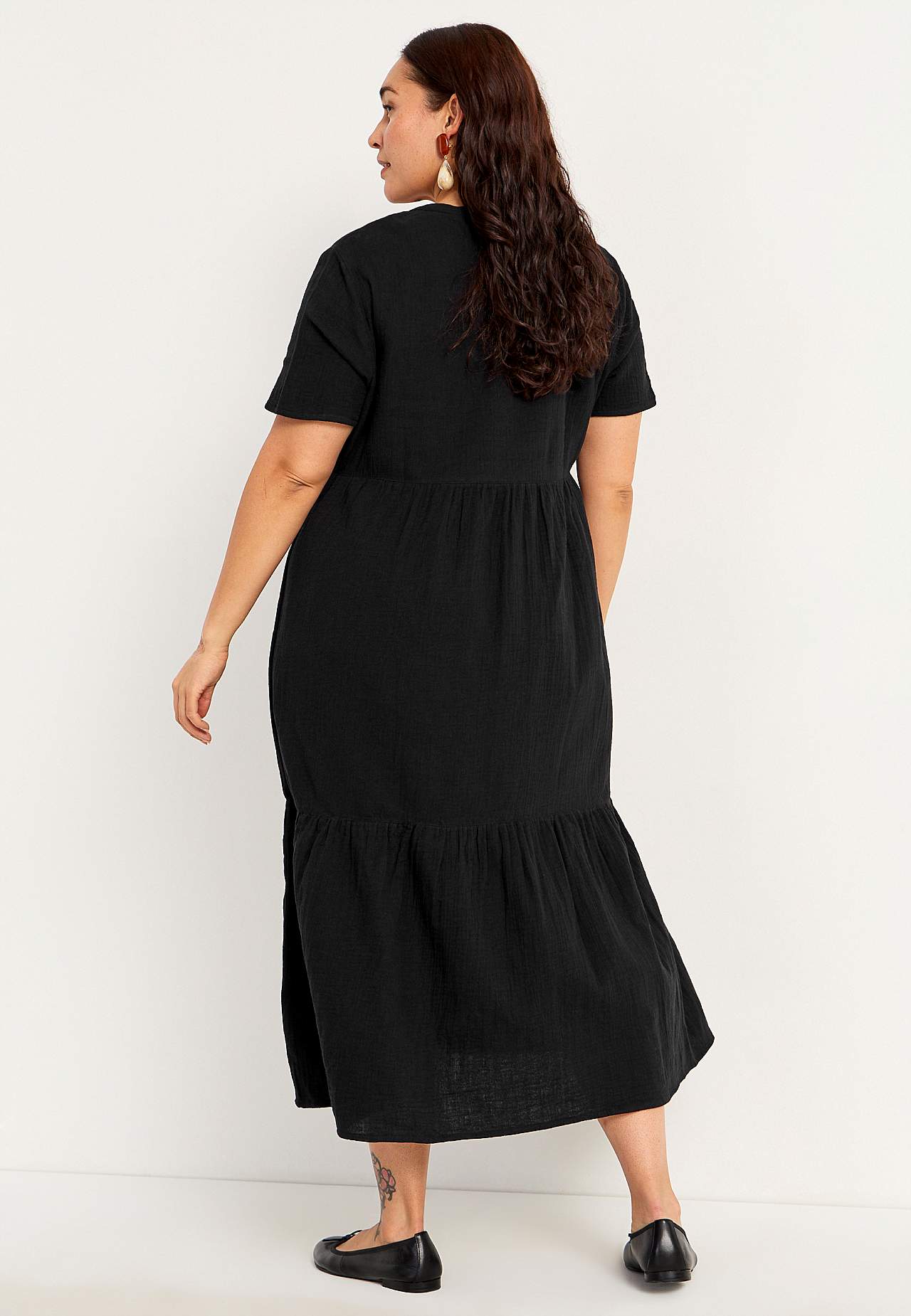 Mekko rypytetystä puuvillasta Patricia