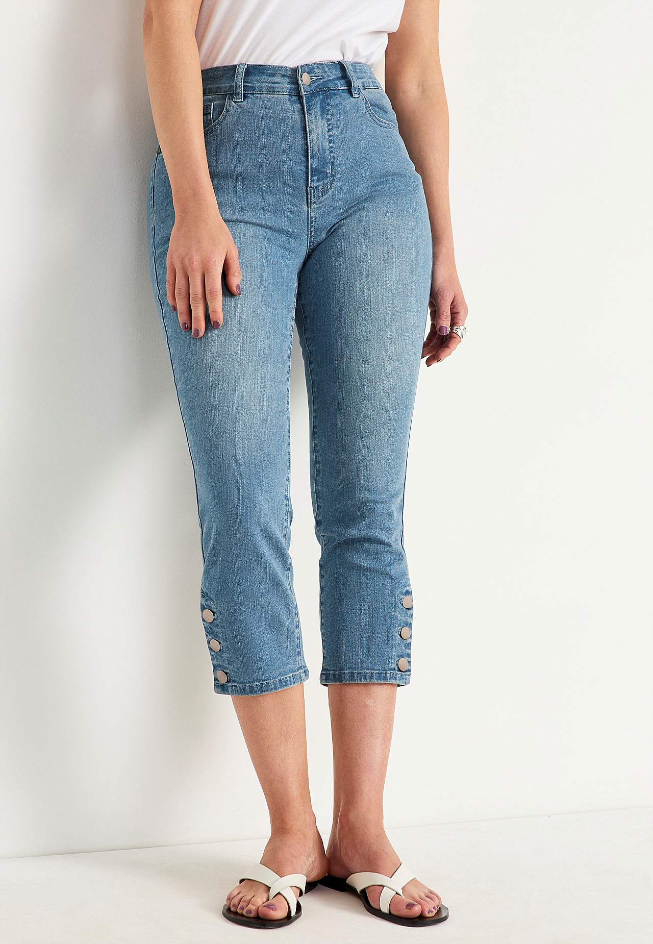 Caprifarkut viisitaskuisella mallilla