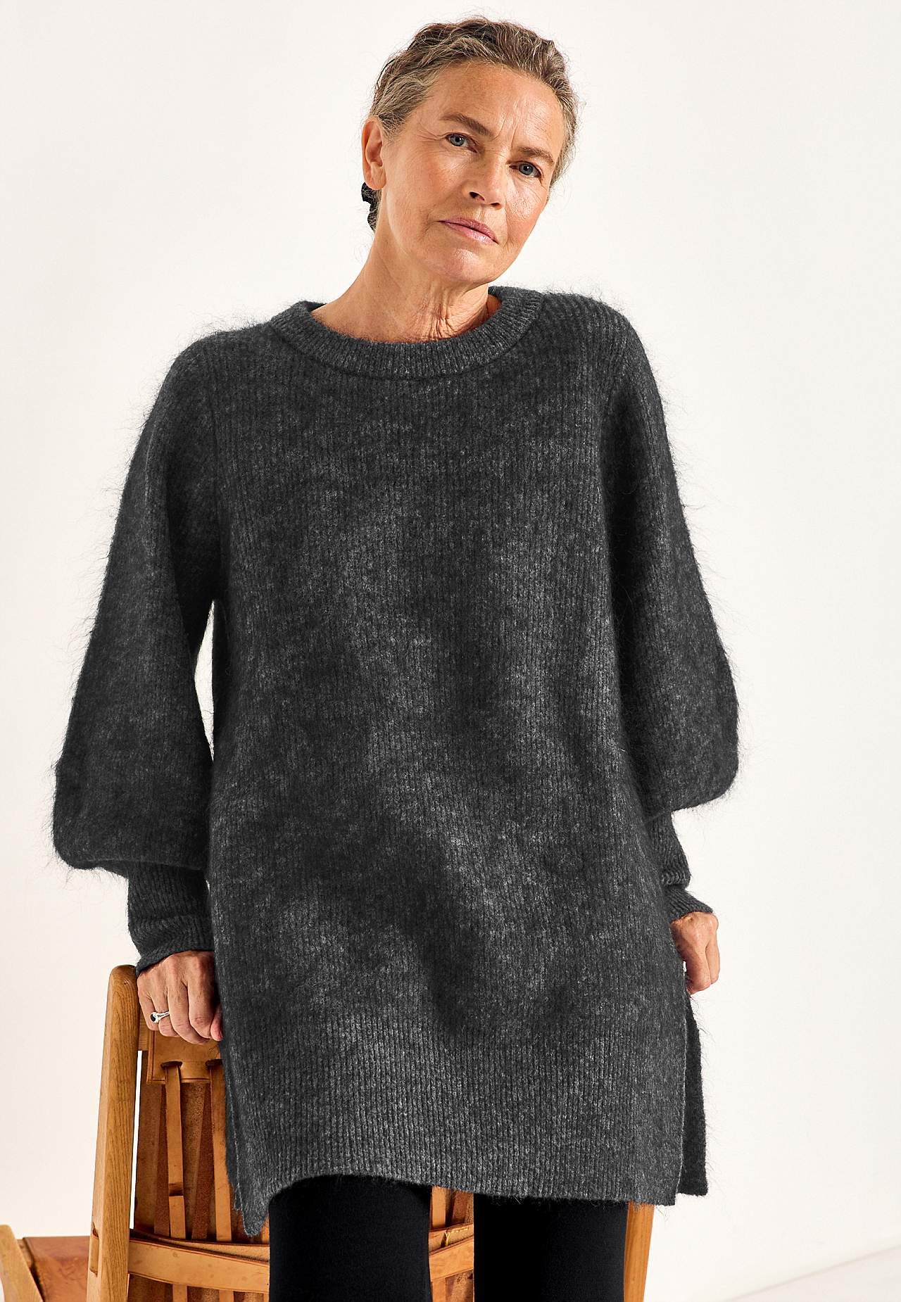 Tunika Premium mohair- ja villaseoksesta