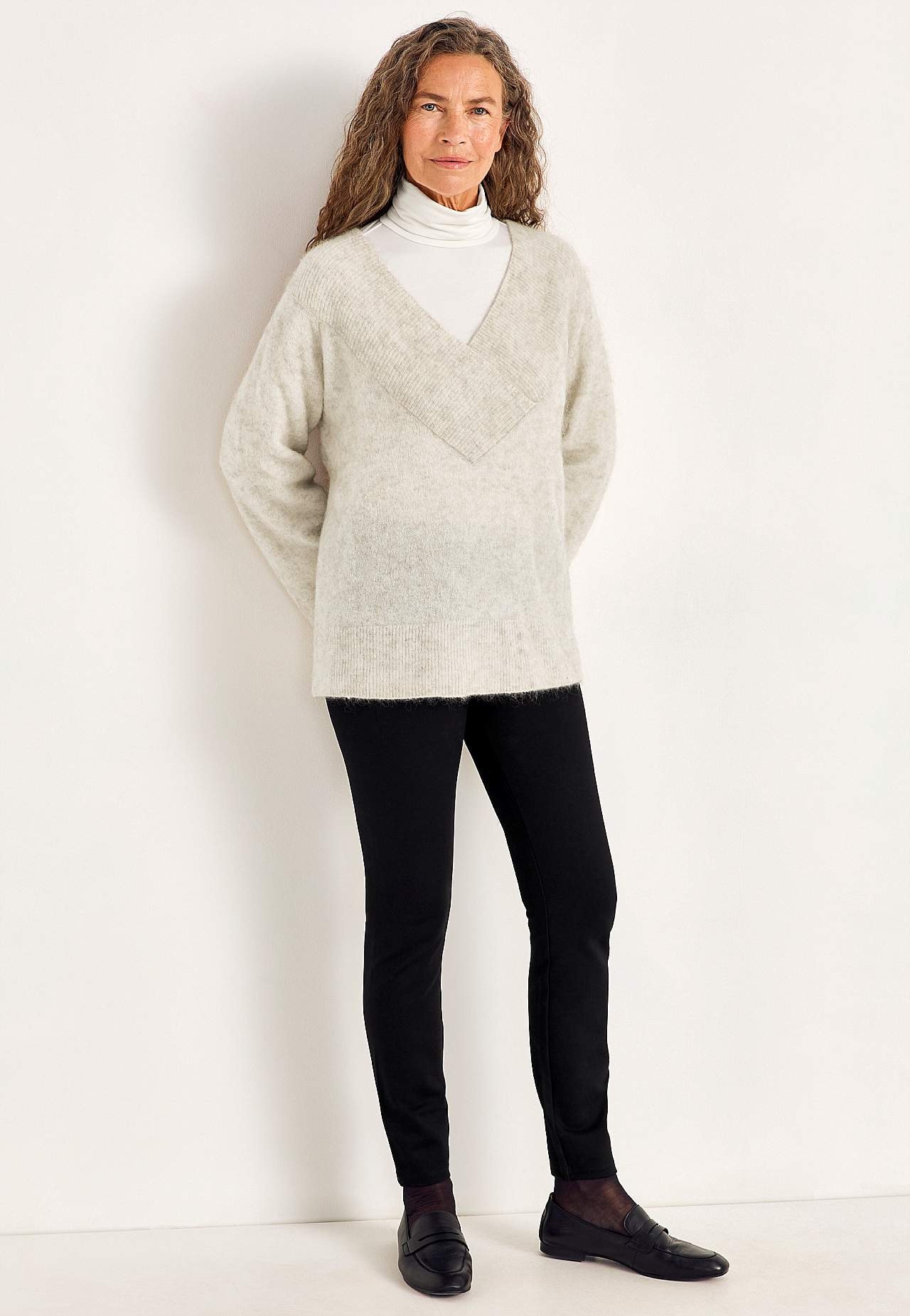 Pusero Premium mohair- ja villaseoksesta