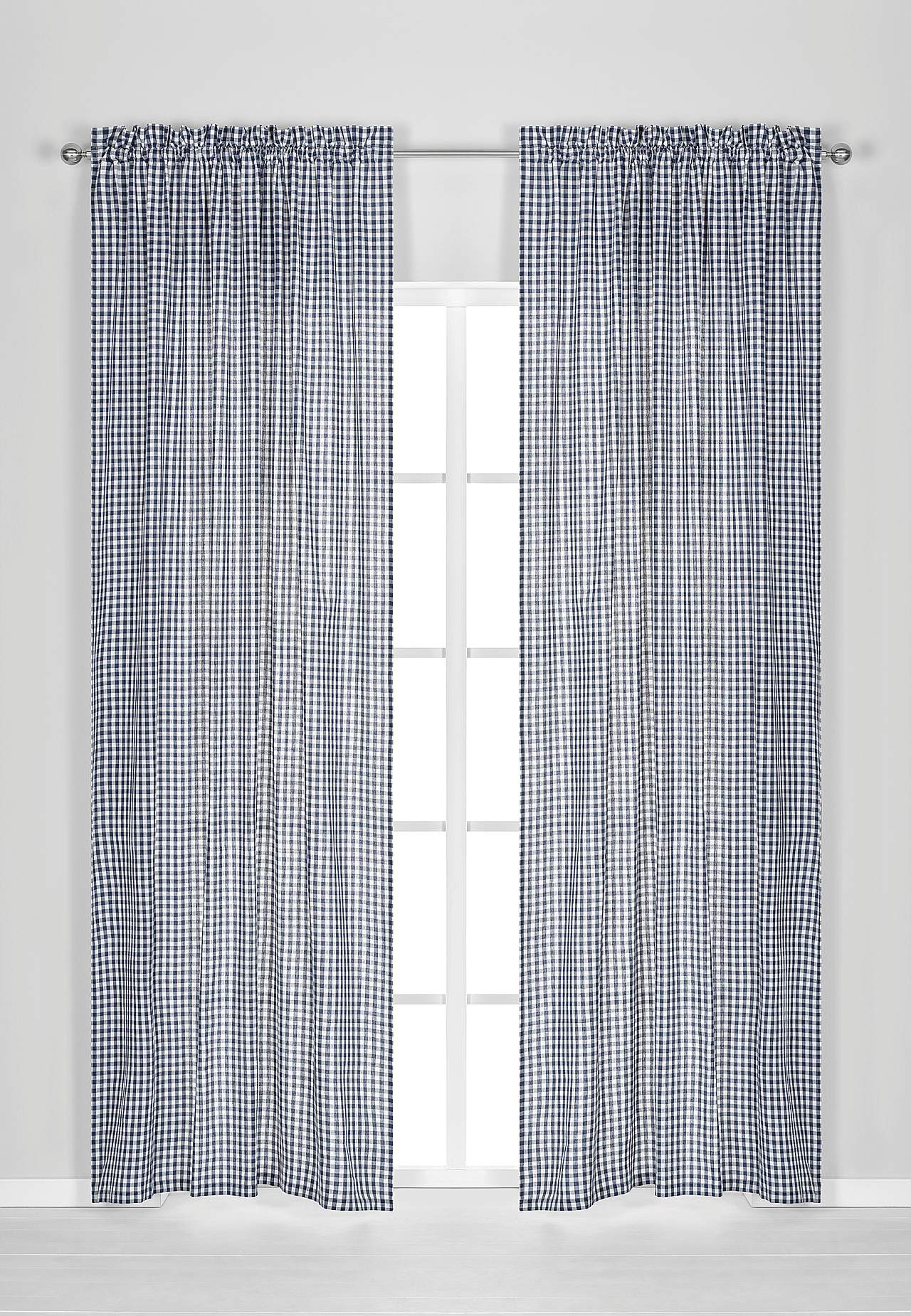 Kudotut, ruudulliset verhopaneelit 2 kpl/pakkaus