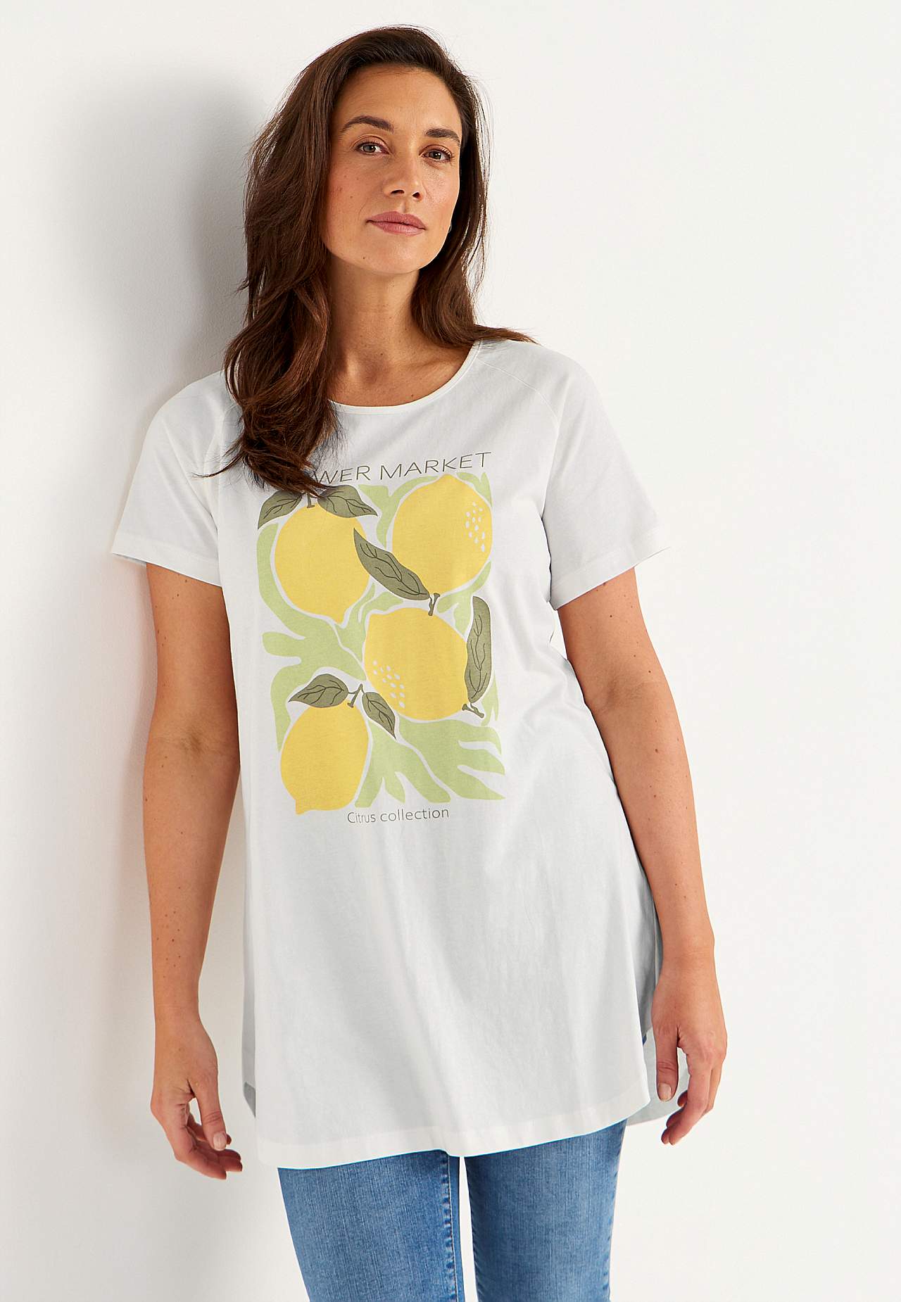 Trikootunika orgaanisesta puuvillasta 2 kpl/pakkaus