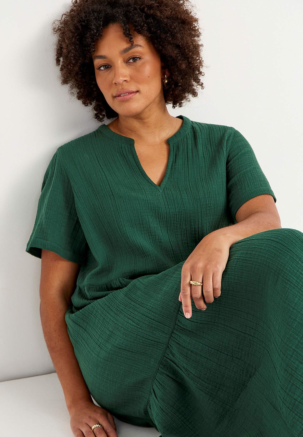 Mekko rypytetystä puuvillasta