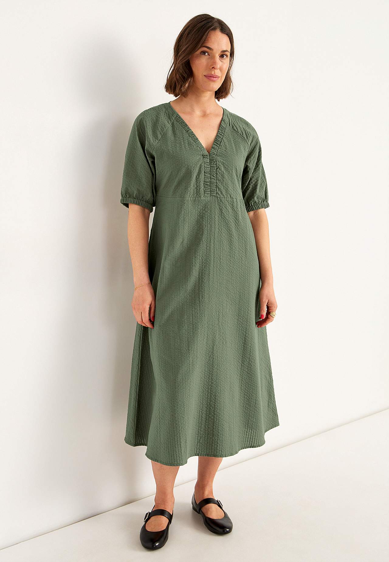 Mekko seersuckerista