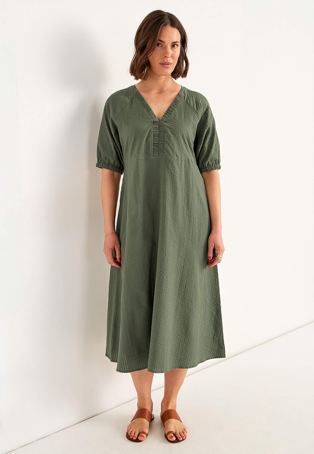 Mekko seersuckerista