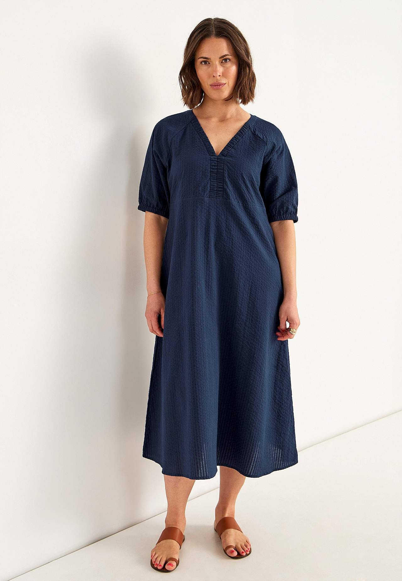 Mekko seersuckerista