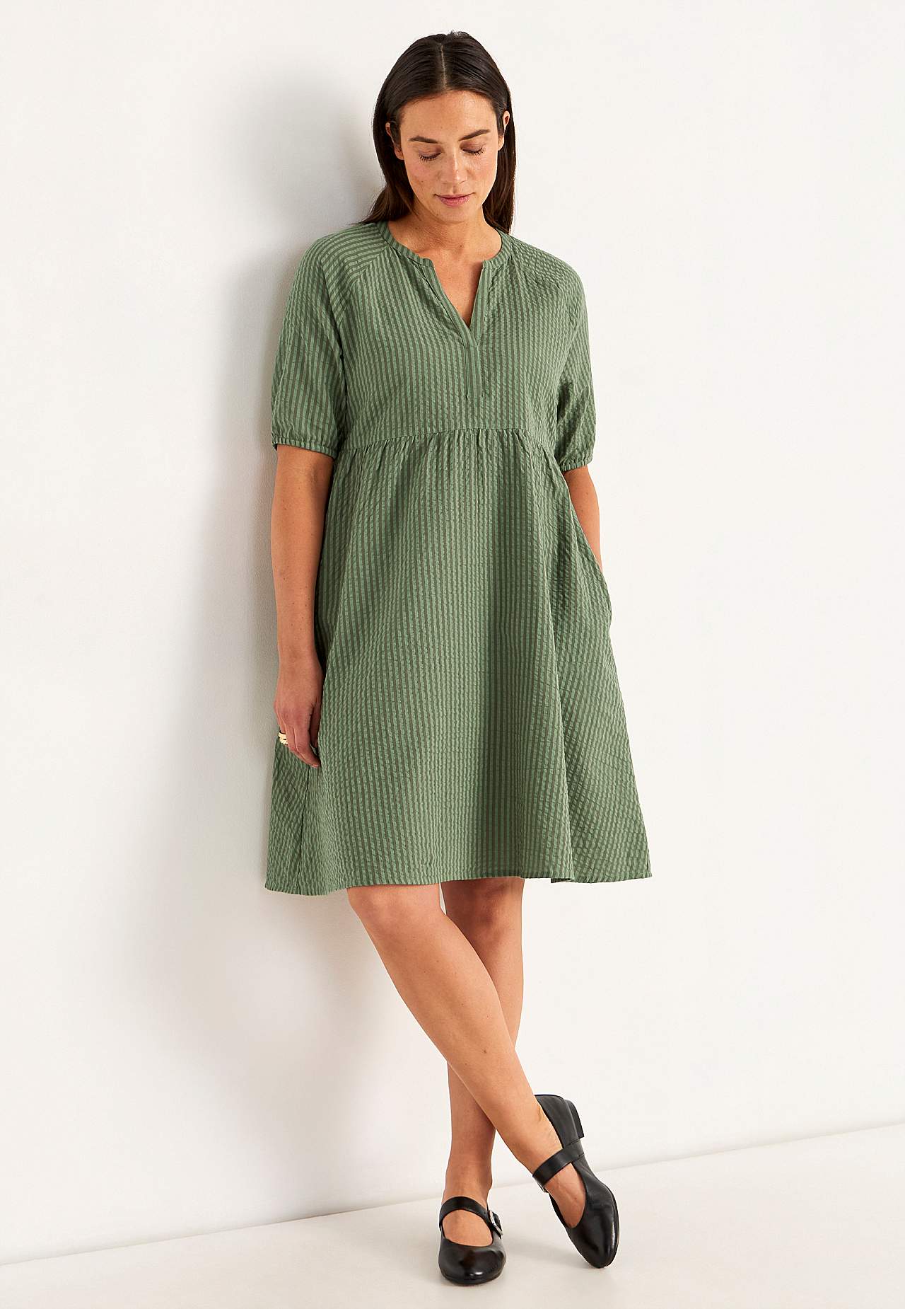 Mekko seersuckerista