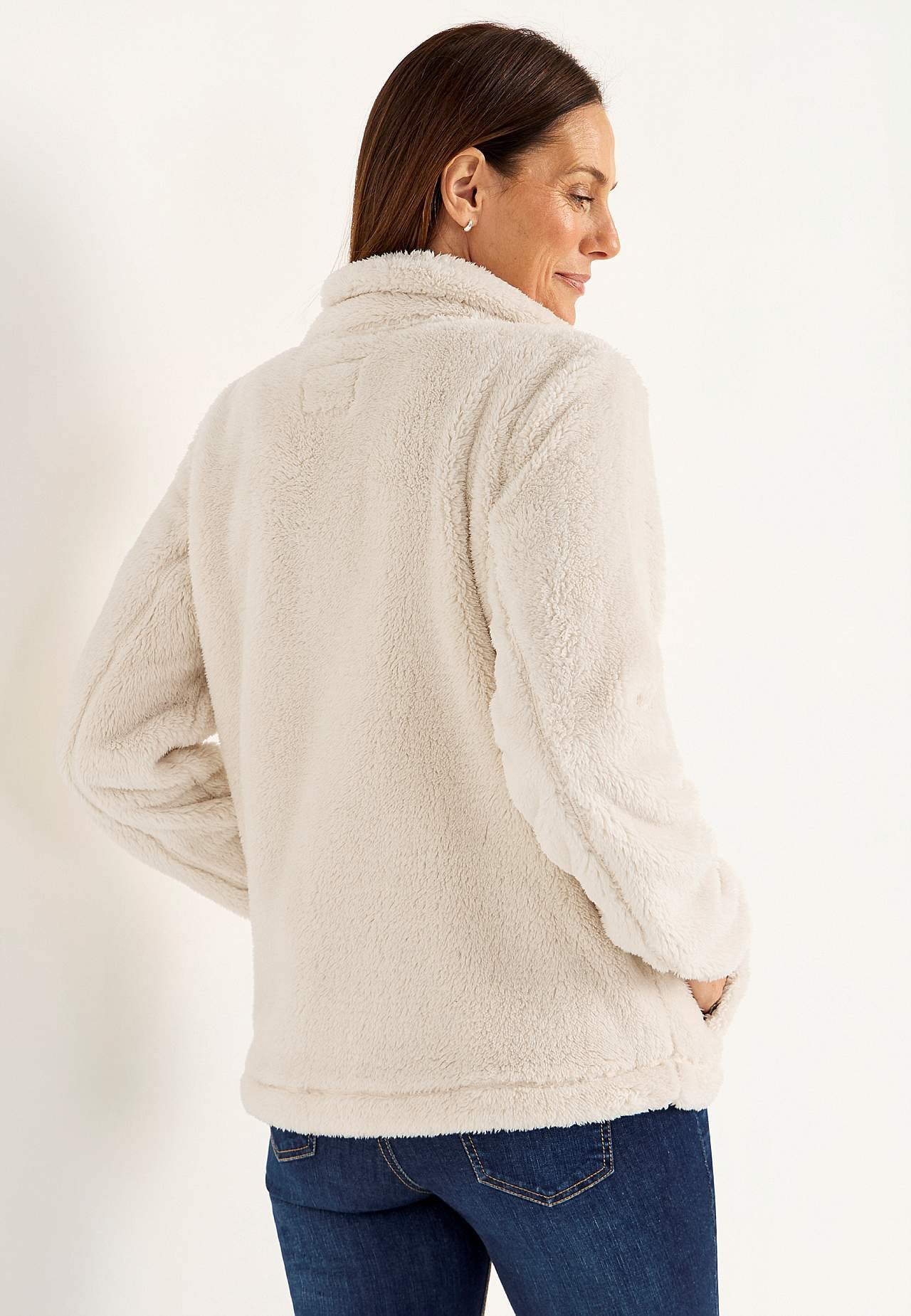 Hyvin pehmeä fleece-takki