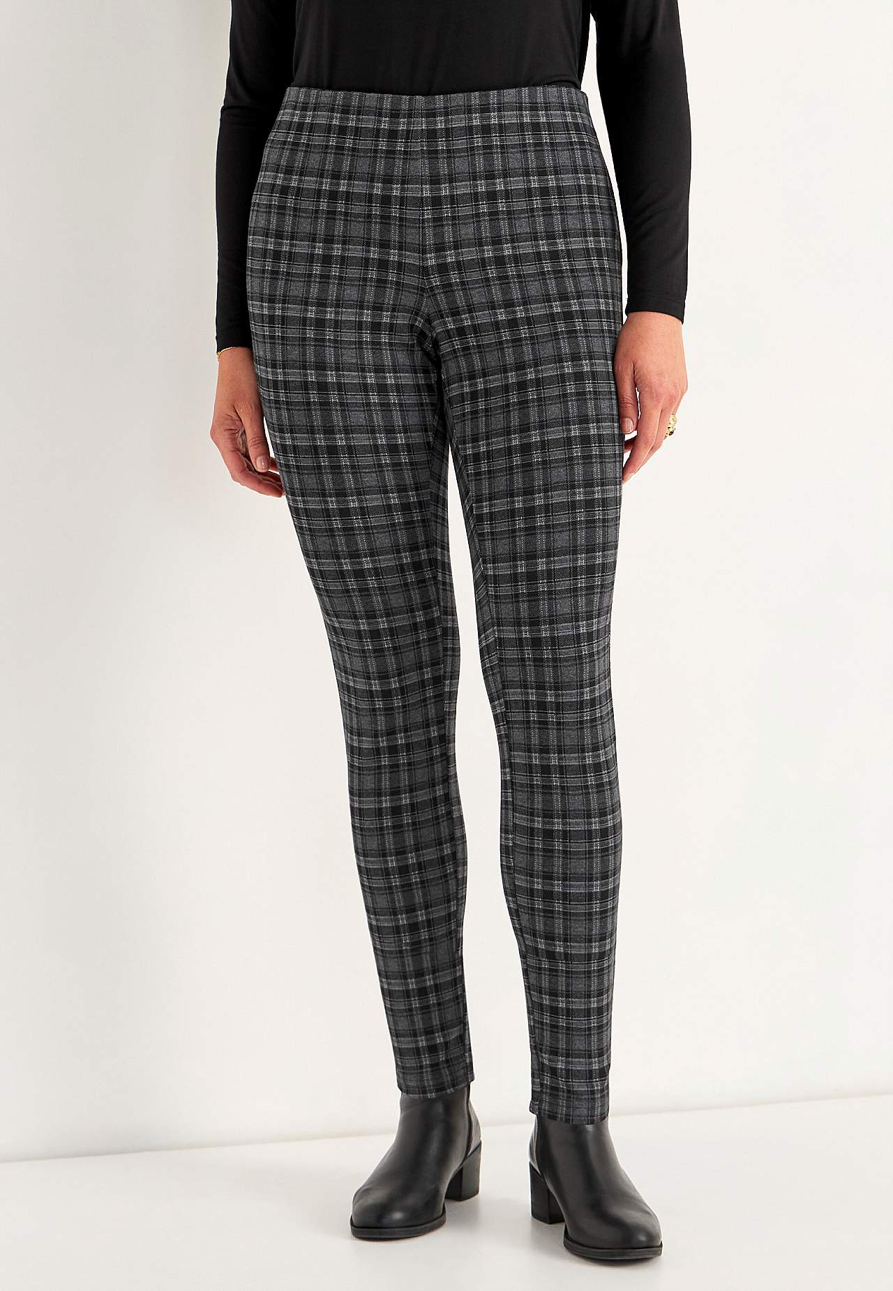 Jacquard-kuvioiset leggingsit