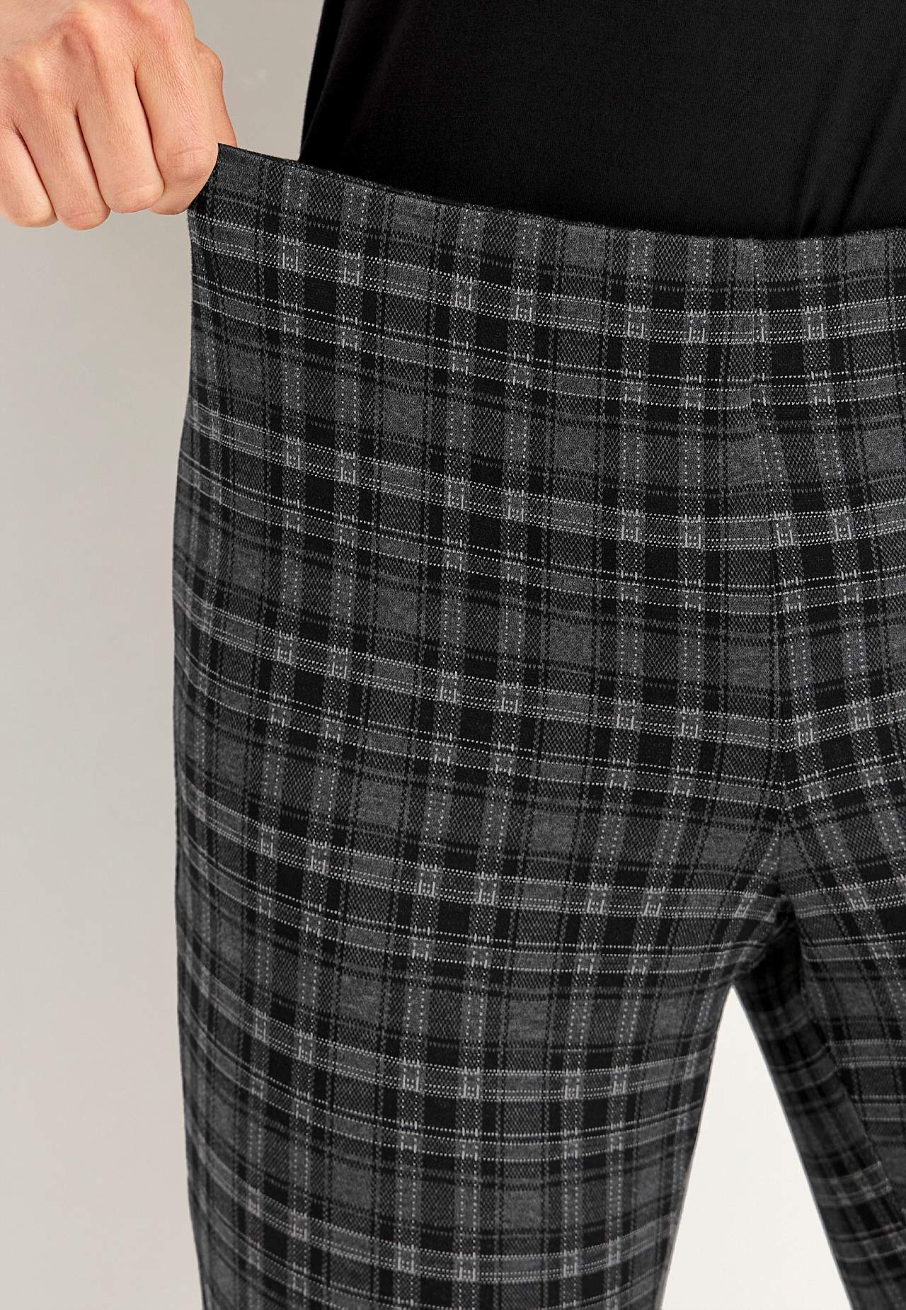 Jacquard-kuvioiset leggingsit