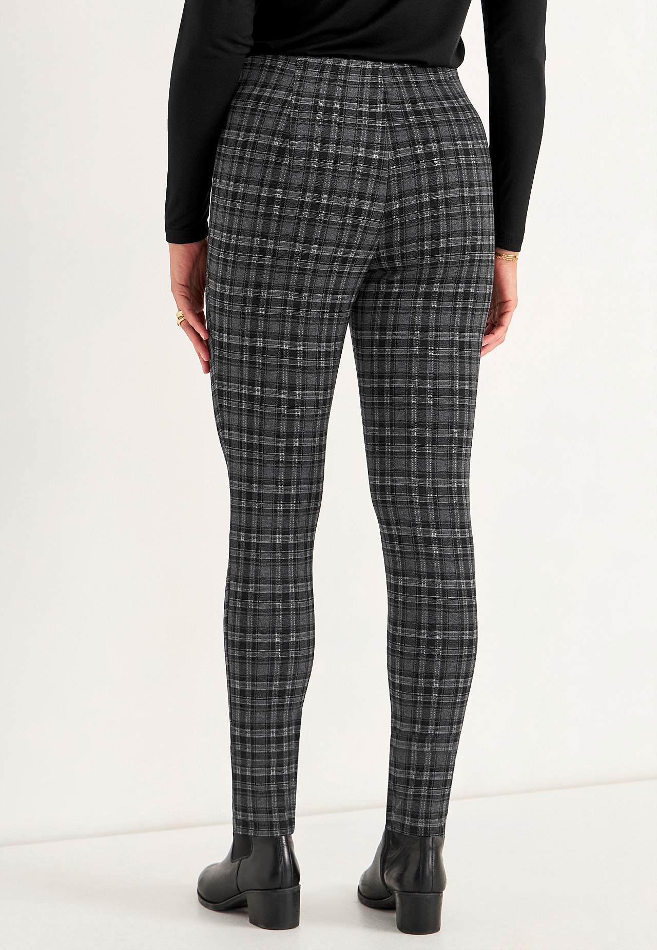 Jacquard-kuvioiset leggingsit