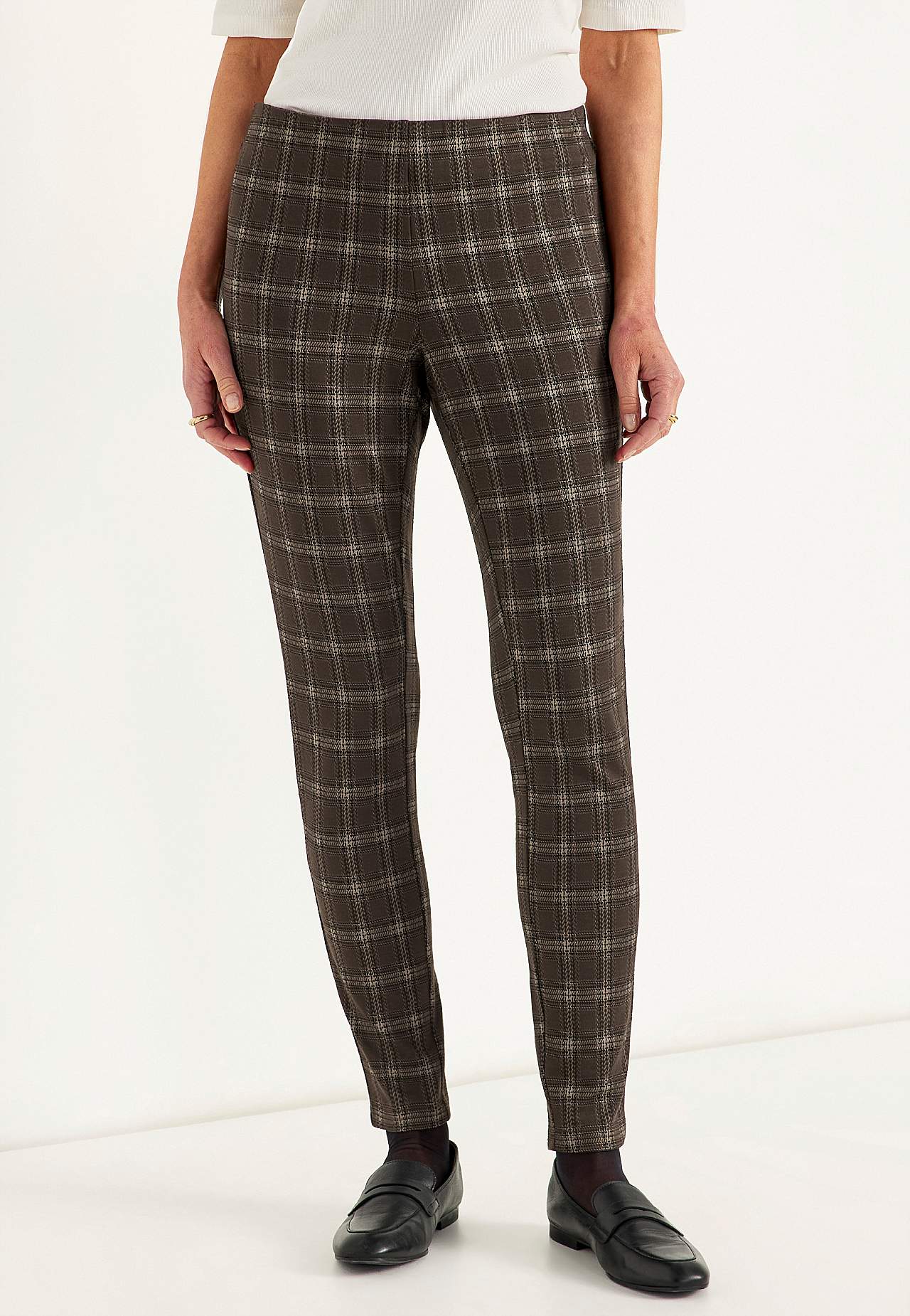 Jacquard-kuvioiset leggingsit