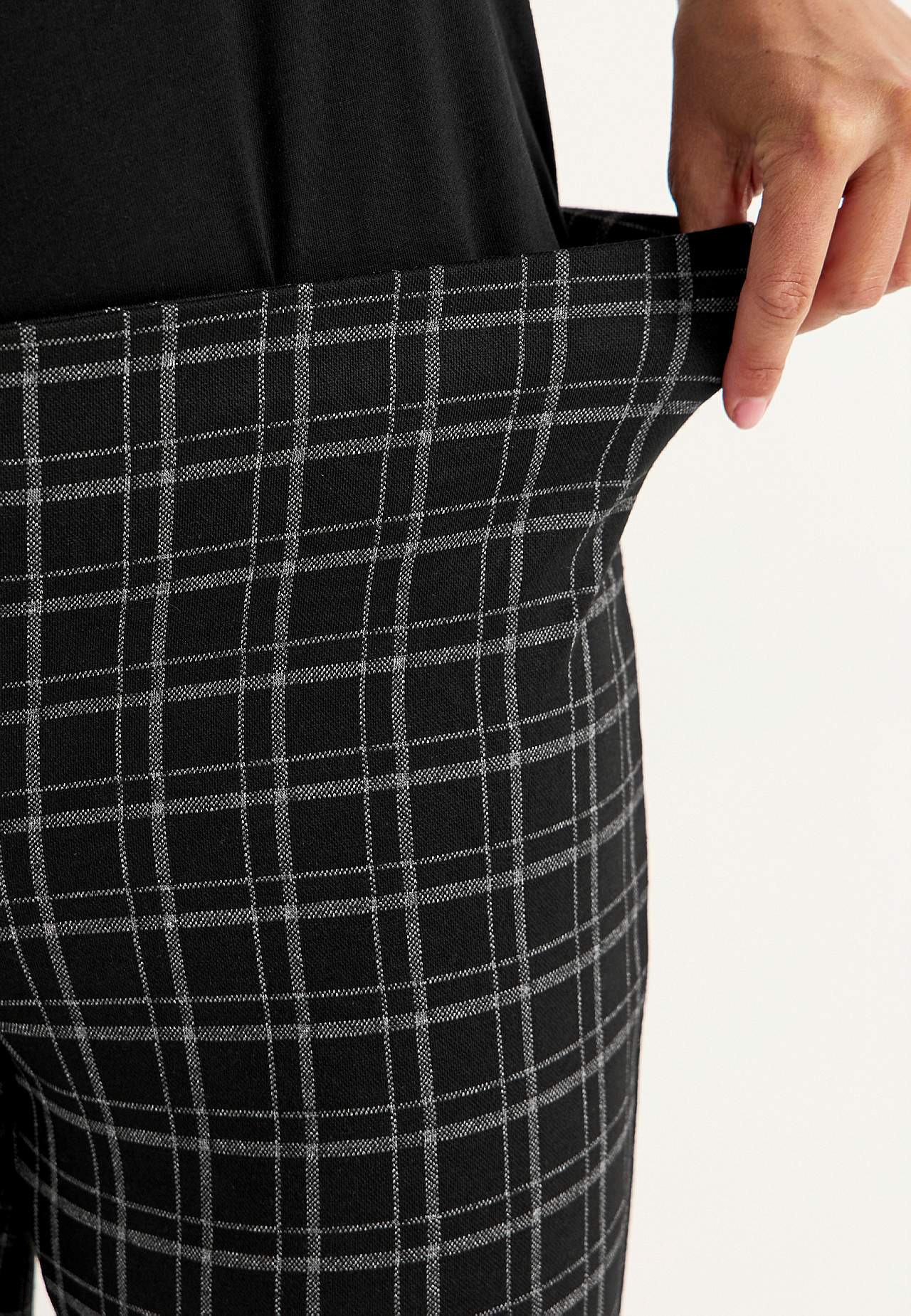 Jacquard-kuvioiset leggingsit