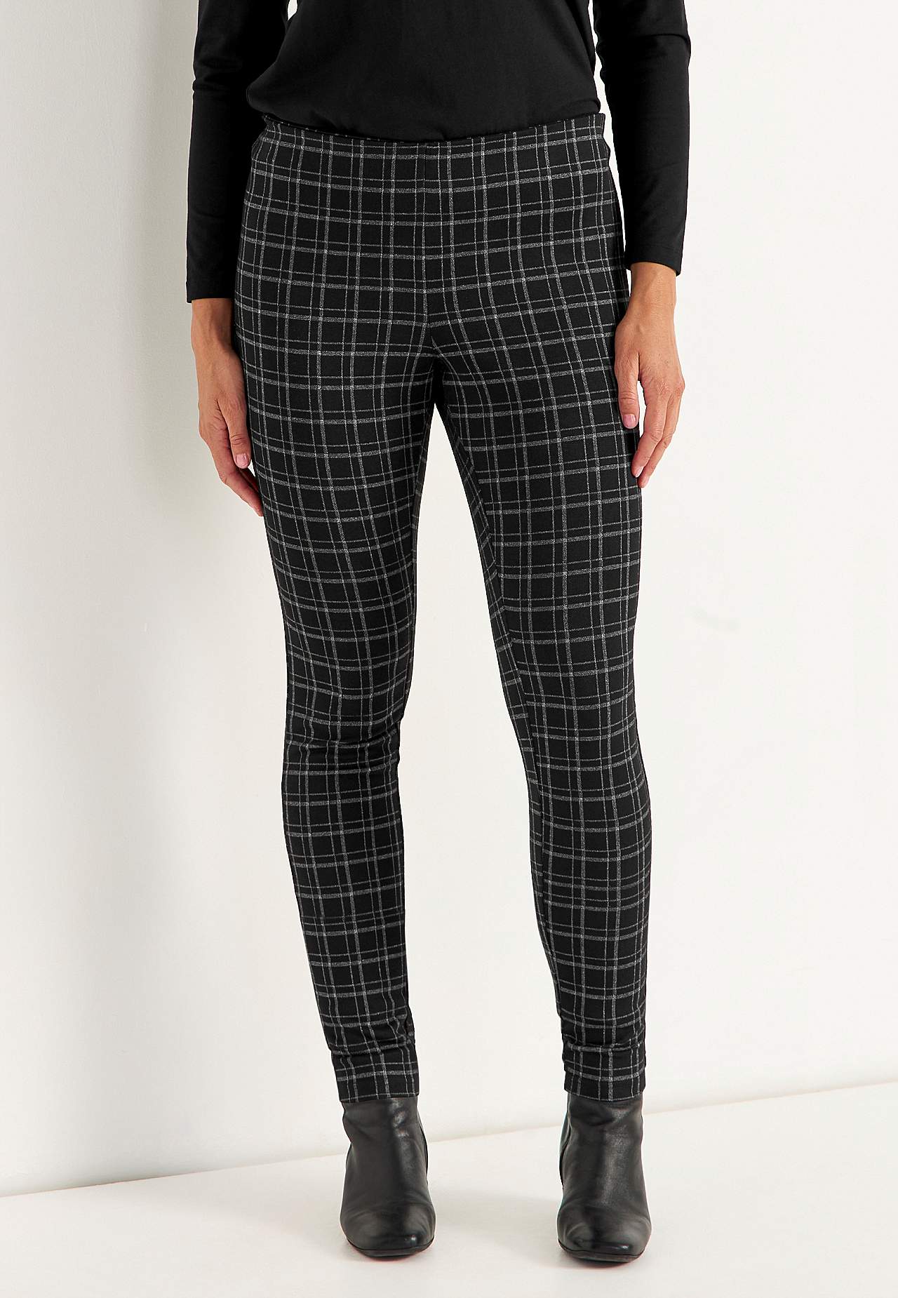 Jacquard-kuvioiset leggingsit