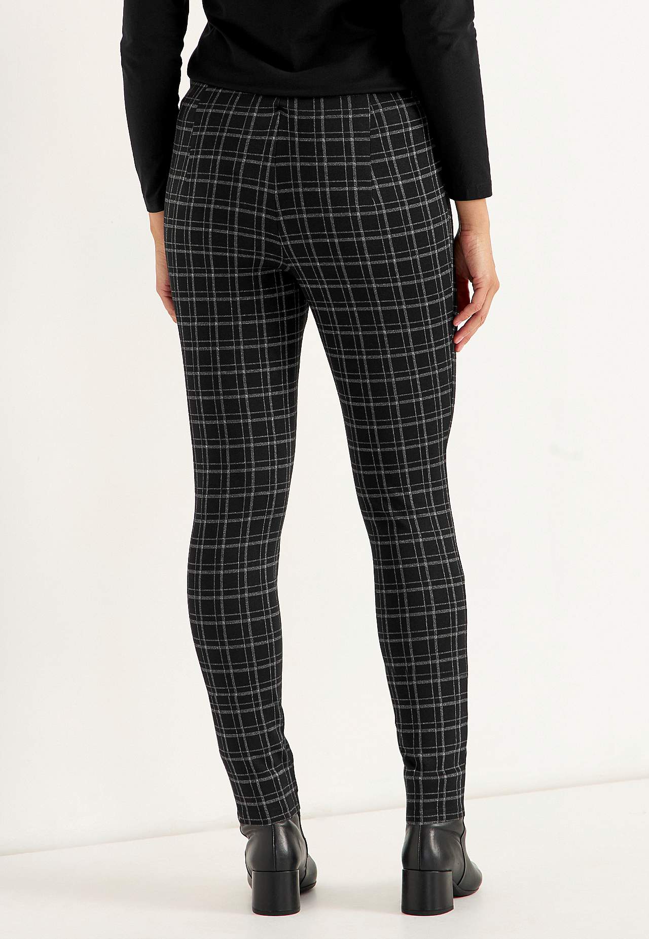 Jacquard-kuvioiset leggingsit