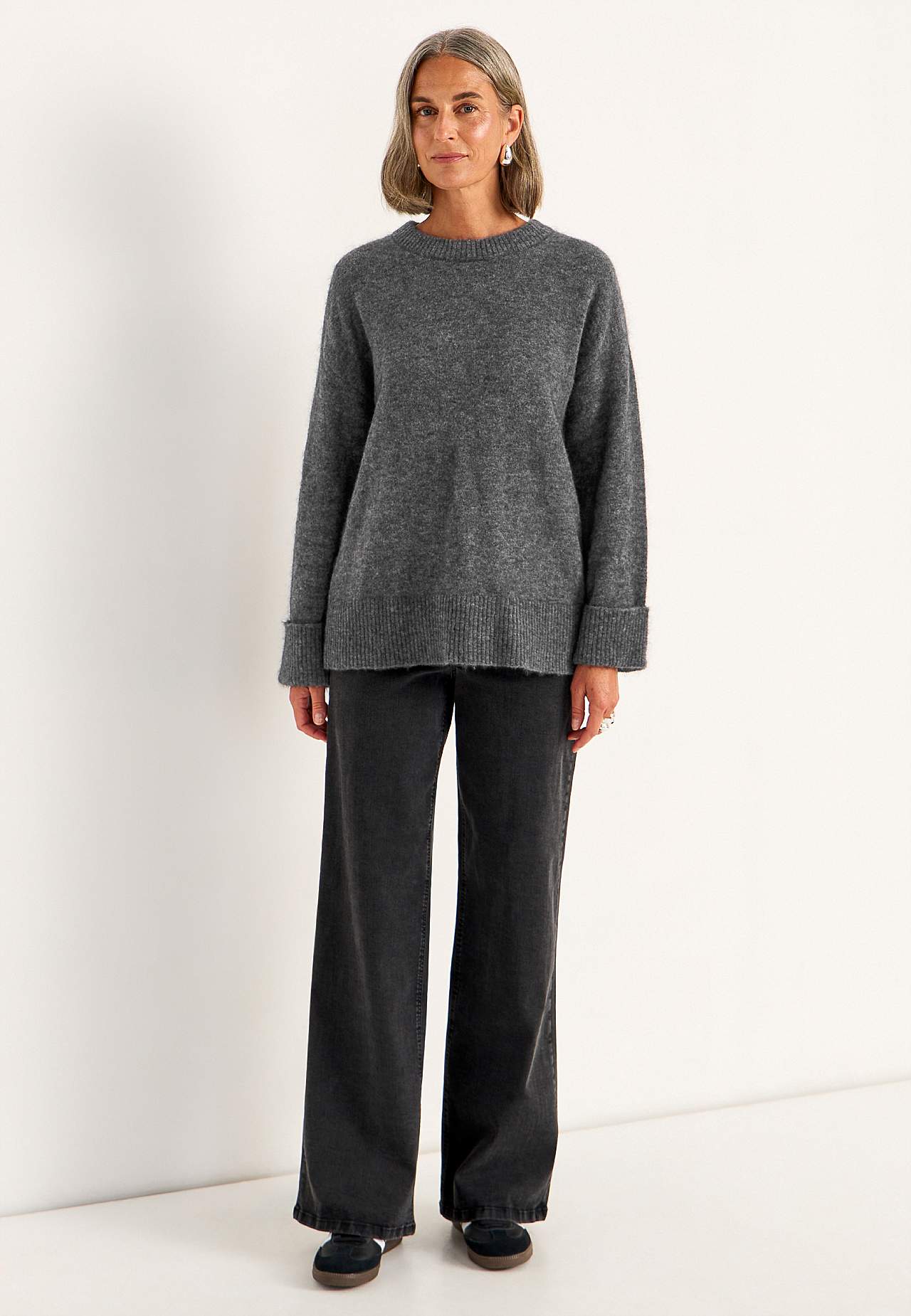 Pusero Premium mohair- ja villaseoksesta