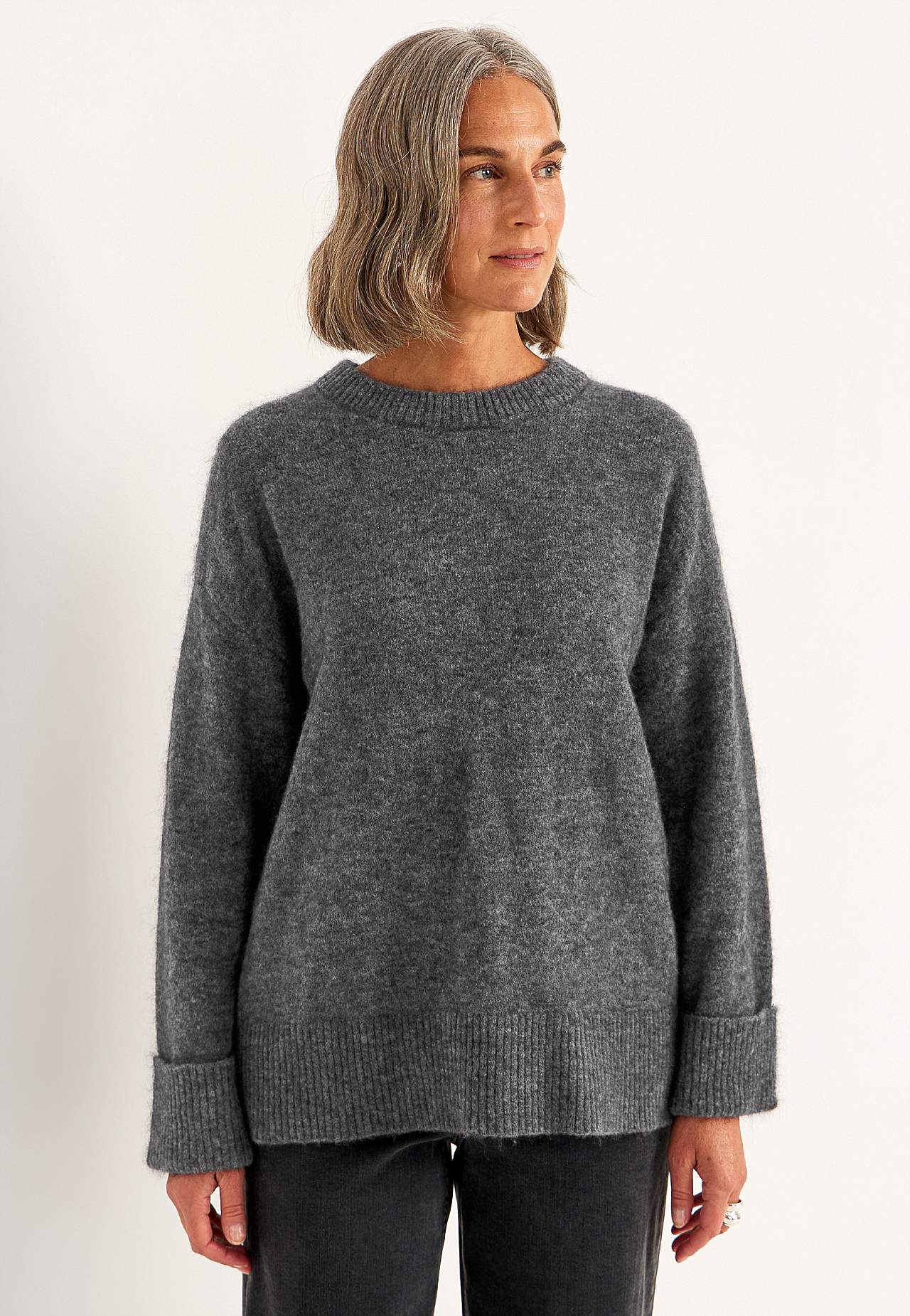 Pusero Premium mohair- ja villaseoksesta