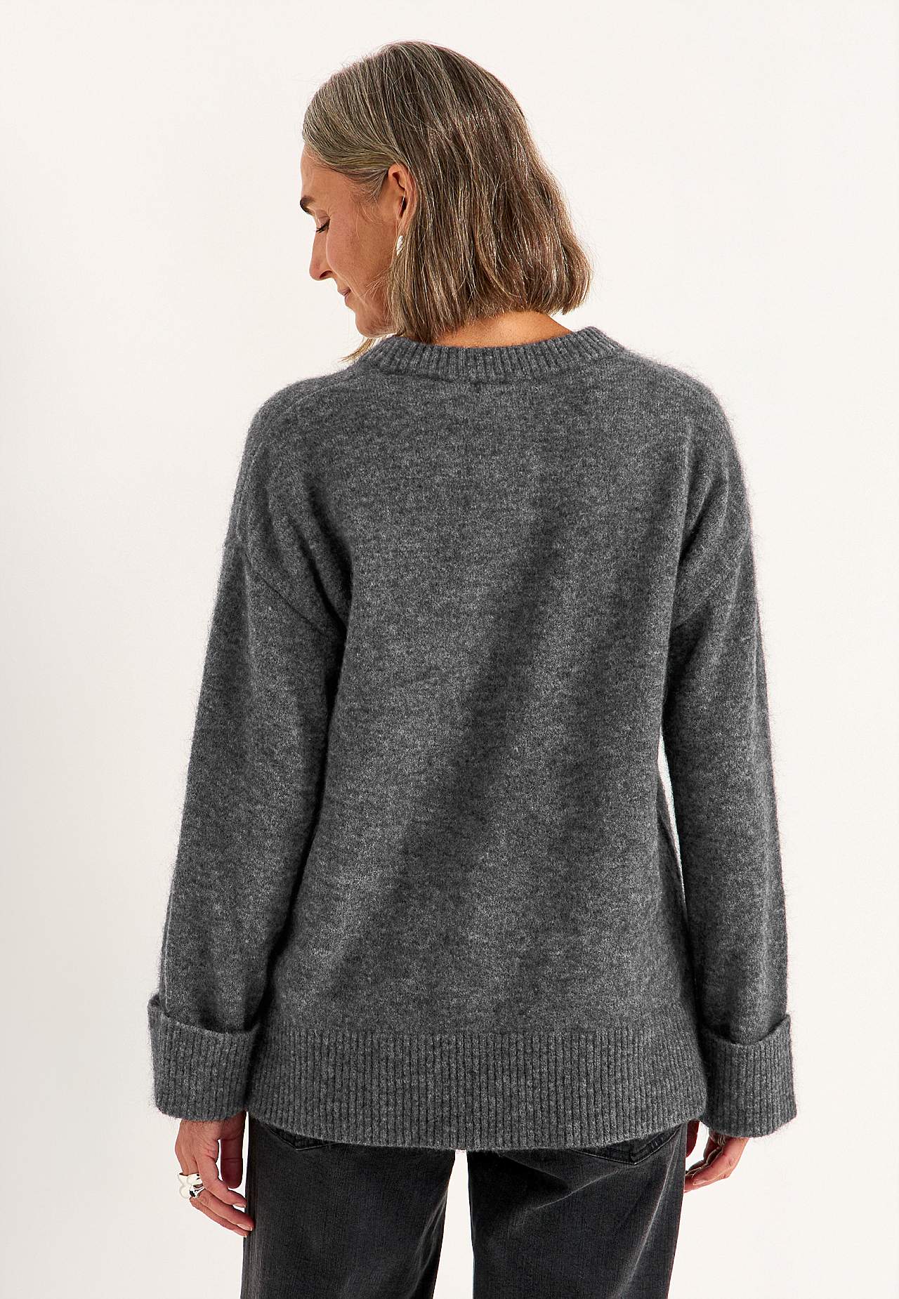 Pusero Premium mohair- ja villaseoksesta