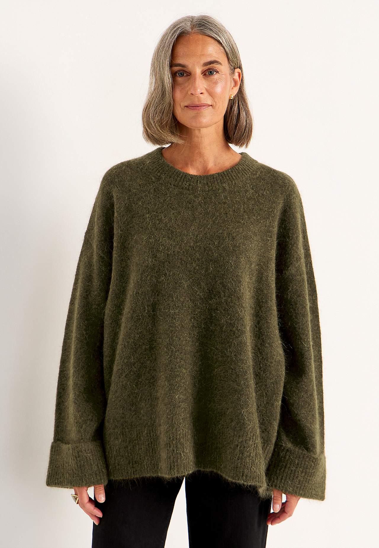 Pusero Premium mohair- ja villaseoksesta