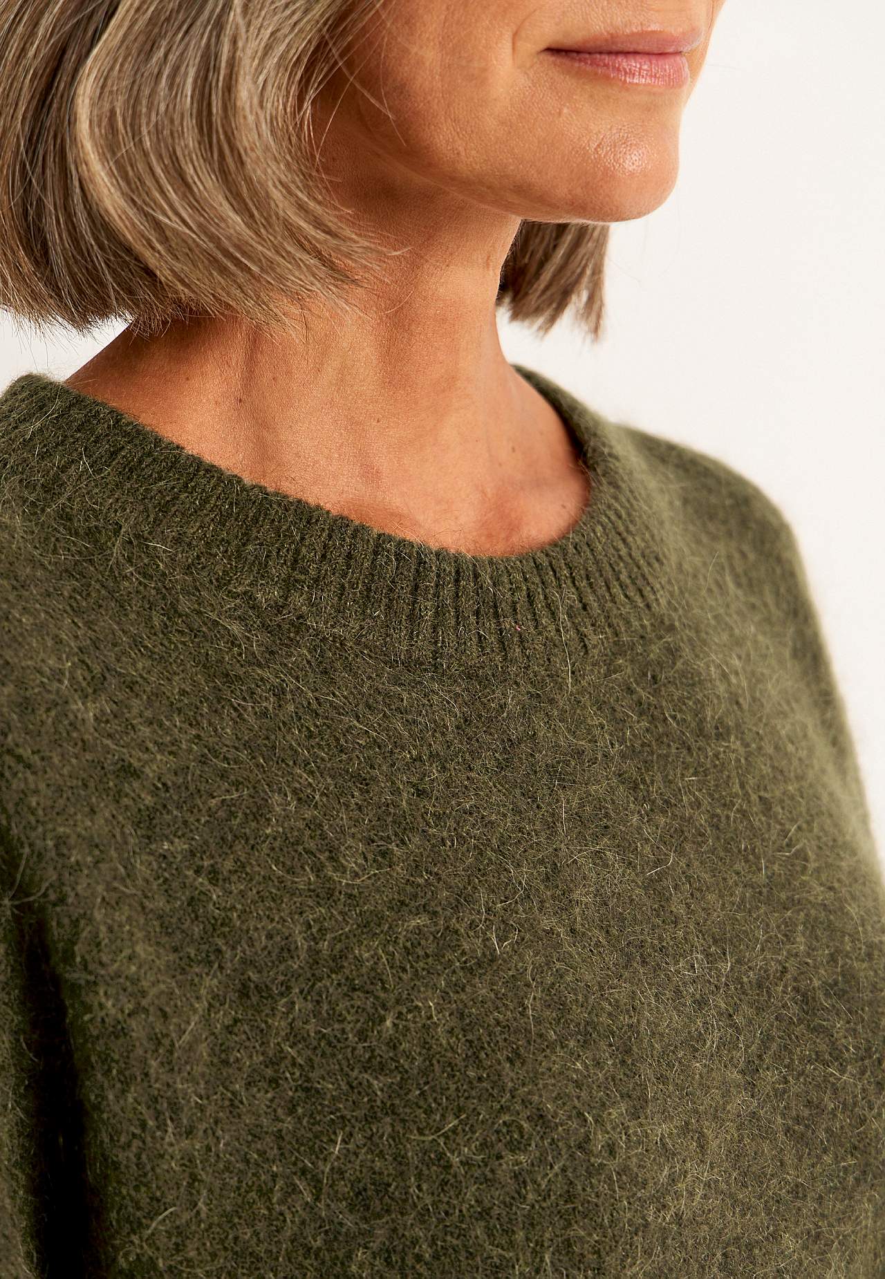 Pusero Premium mohair- ja villaseoksesta