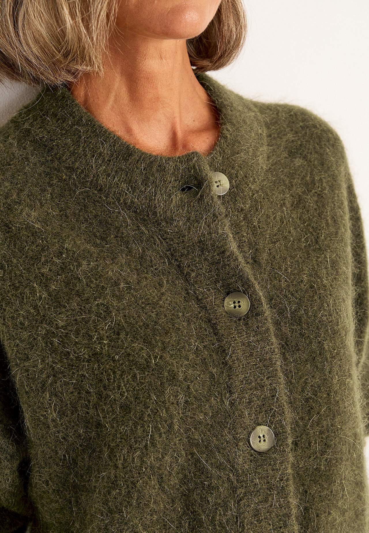 Neuletakki Premium mohair- ja villaseoksesta