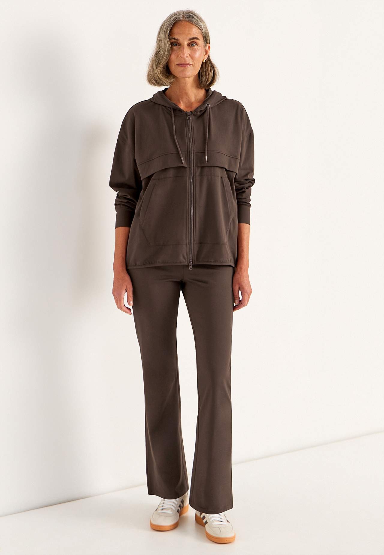 Monipuolinen takki hupulla Daria