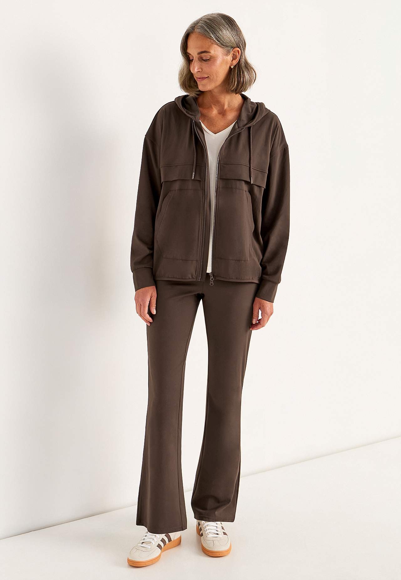 Monipuolinen takki hupulla Daria