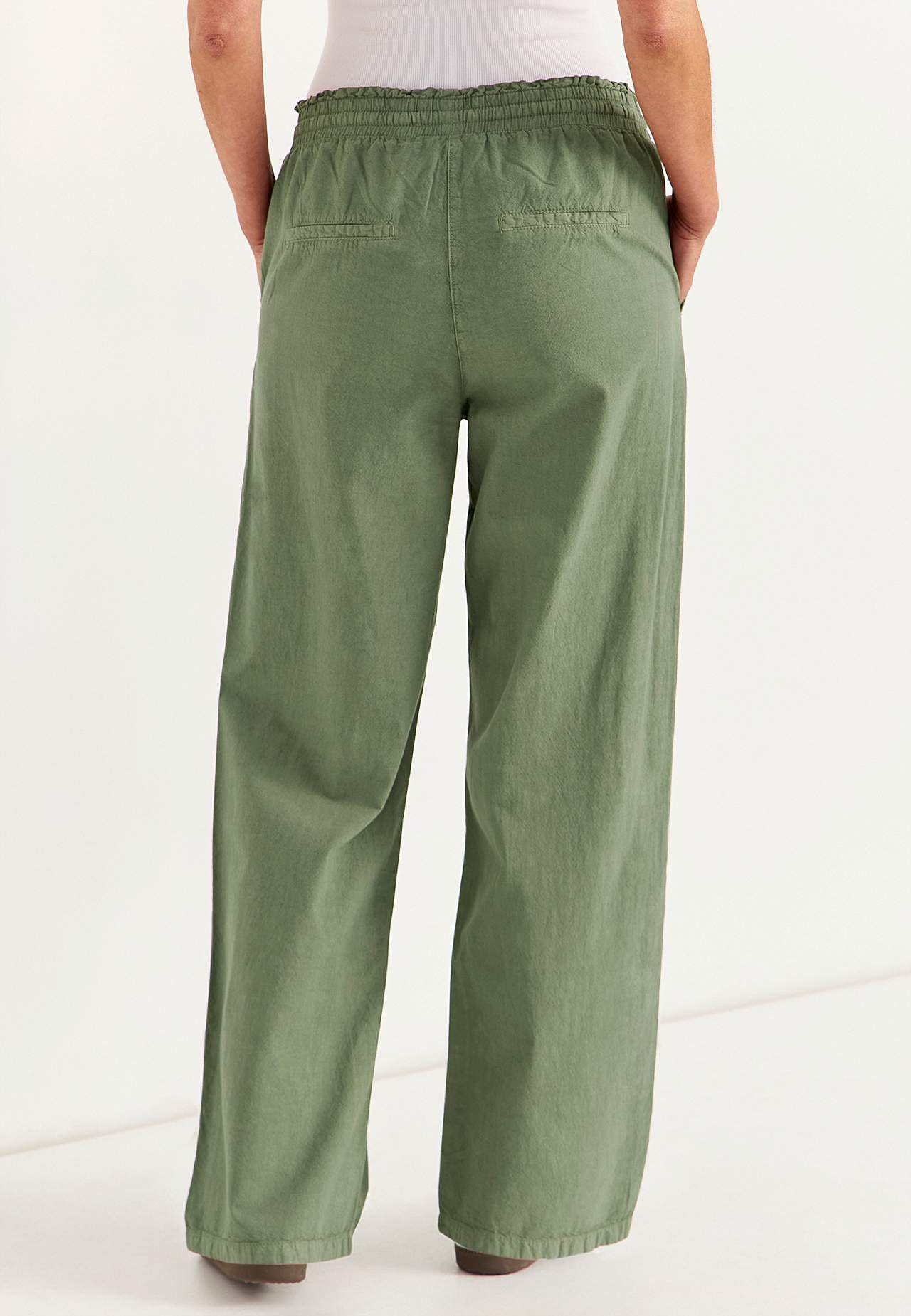 Housut pestystä puuvillasta