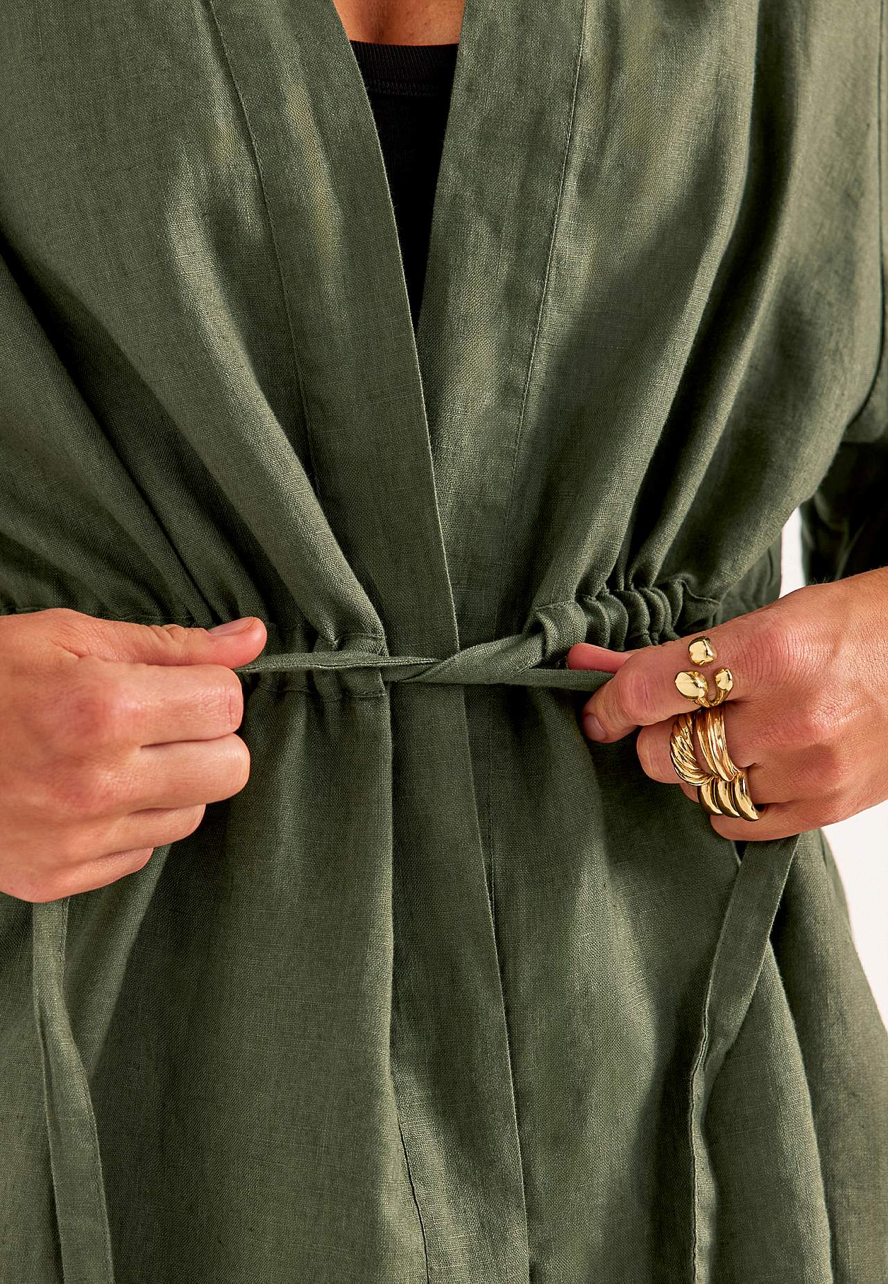 Kimonotakki Premium pellavasta