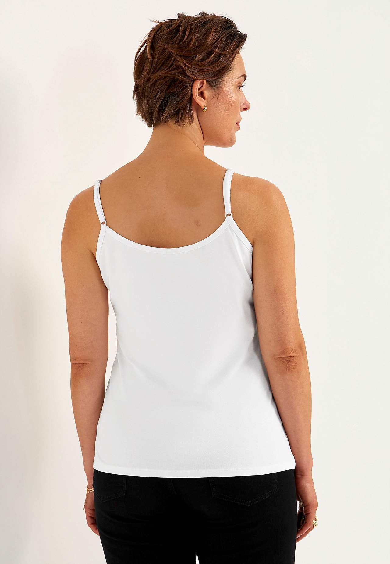 Hihaton paita pehmeästä, orgaanisesta puuvillasta 2 kpl/pakkaus