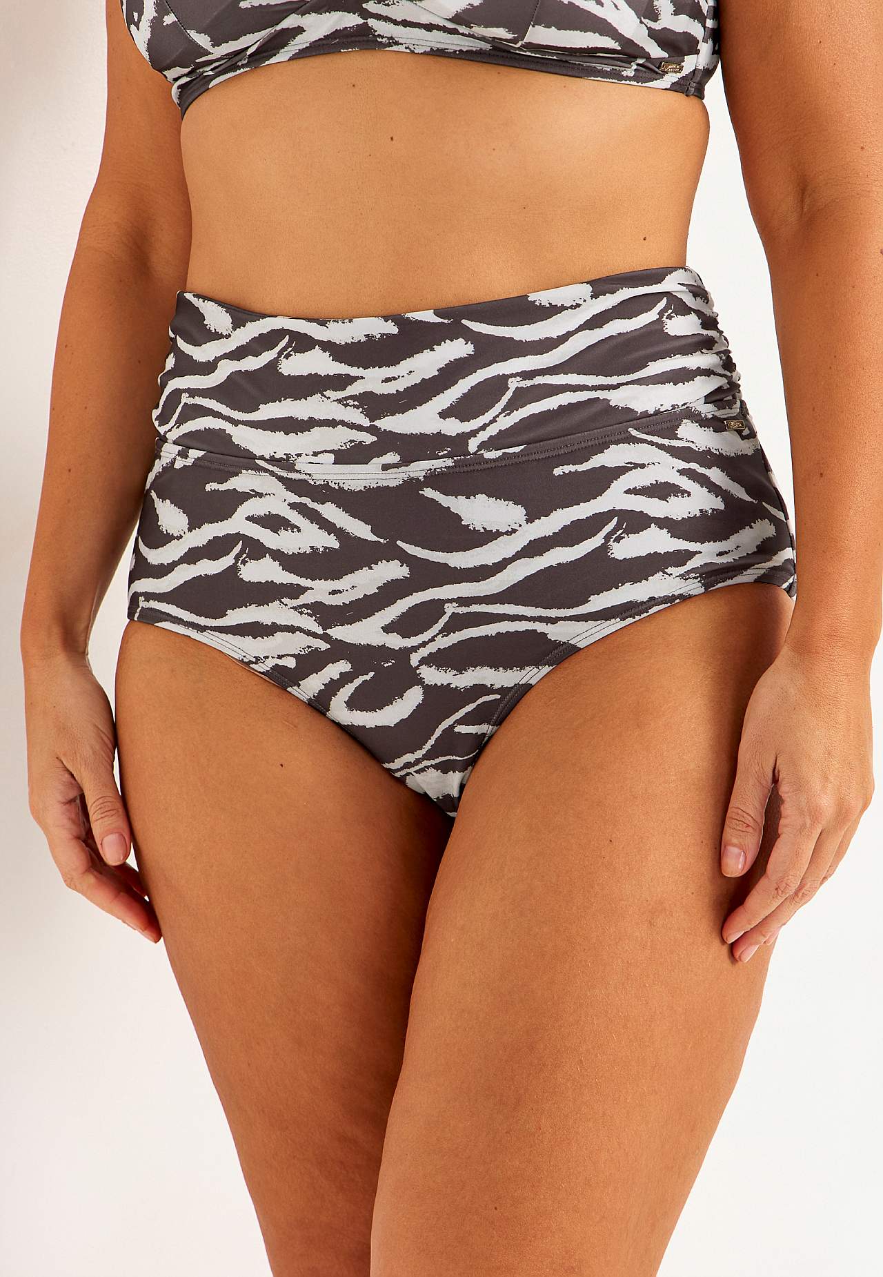 Bikinihousut taitettavalla reunalla vyötäröllä Amalfi