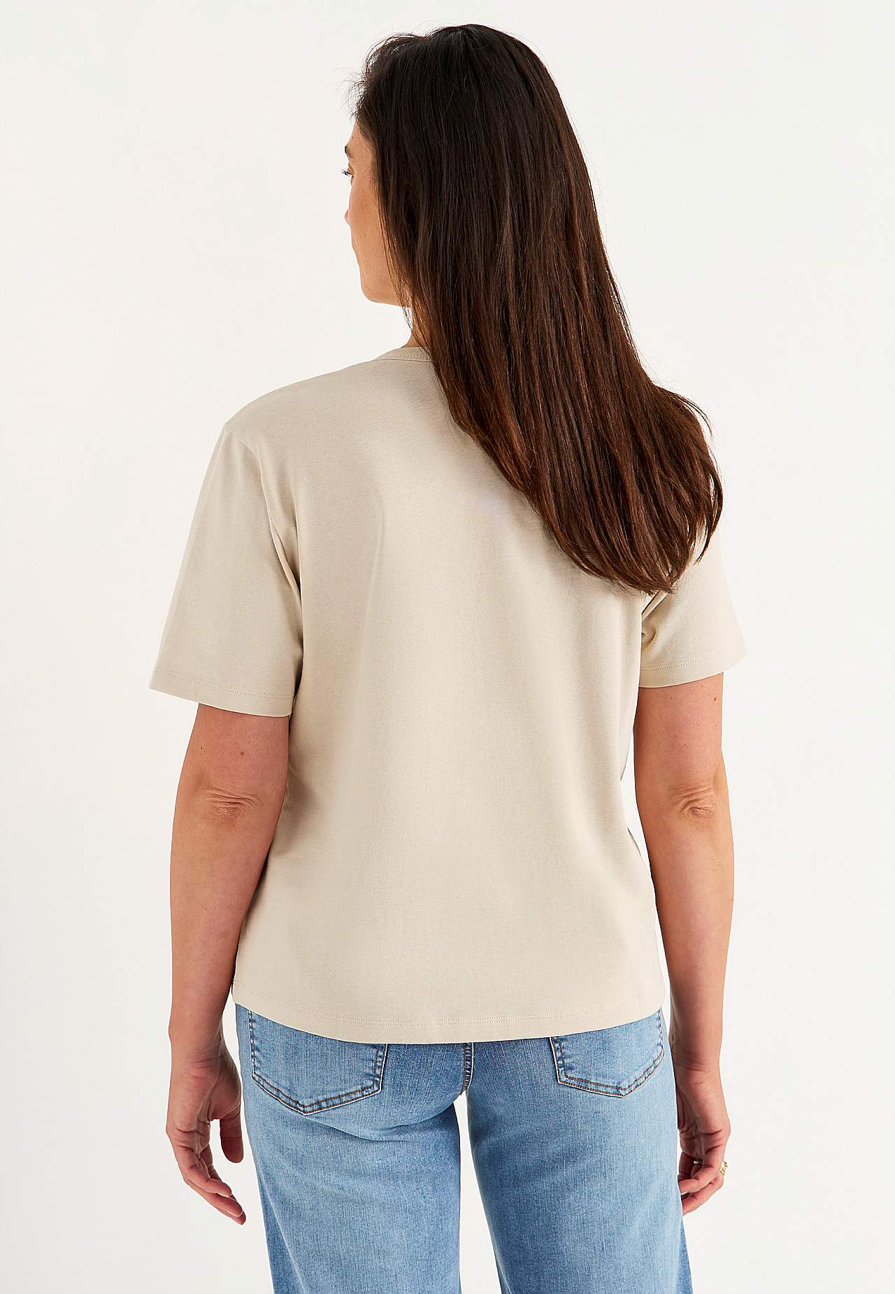 T-paita luomupuuvillasta printillä