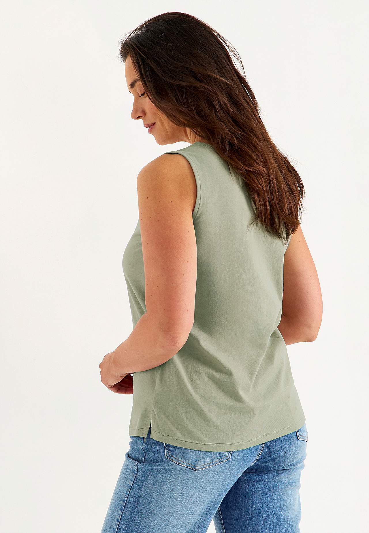 Hihaton paita pehmeästä, orgaanisesta puuvillasta