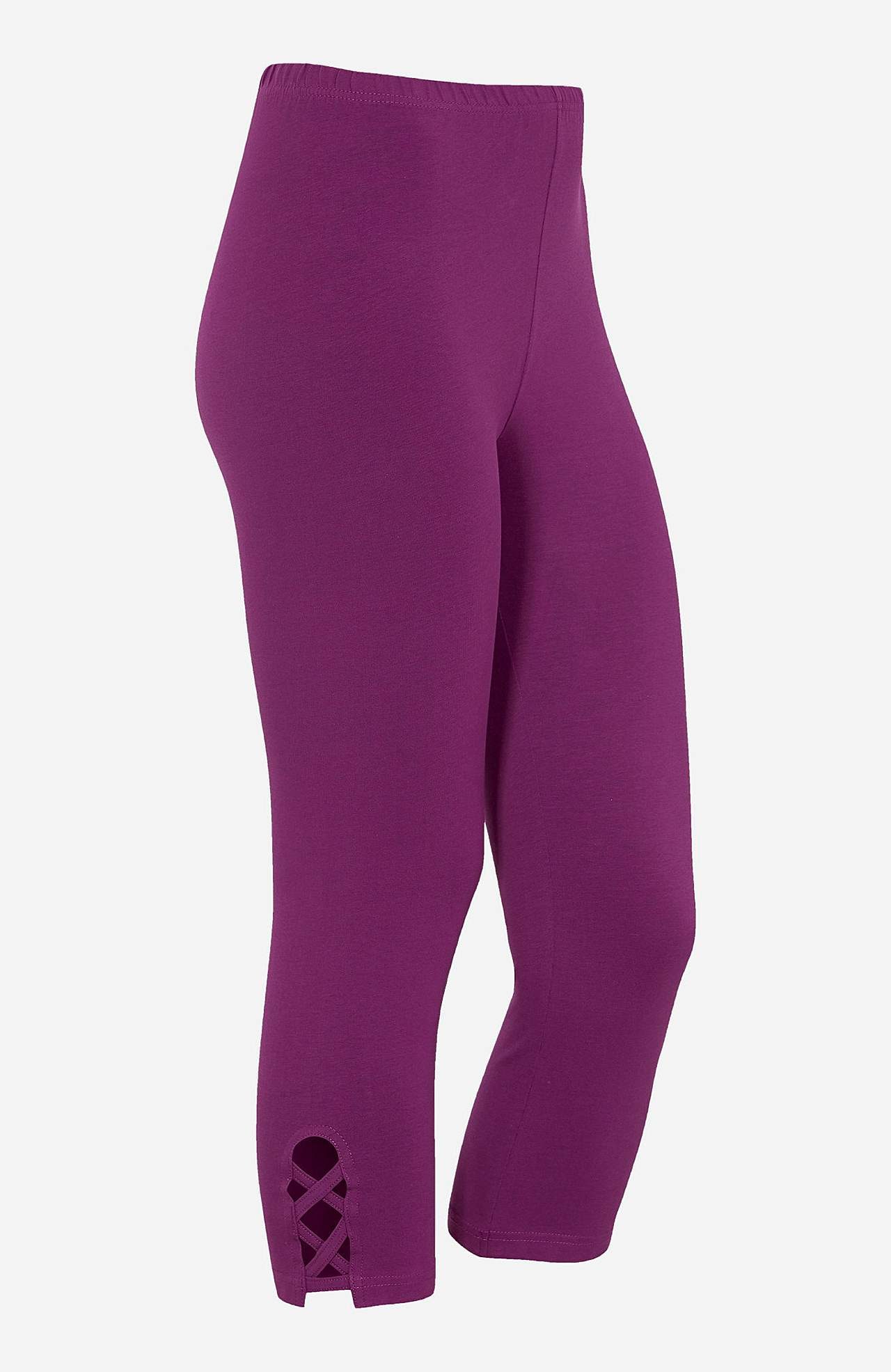 Caprileggingsit kivoilla yksityiskohdilla 2 kpl/pakkaus