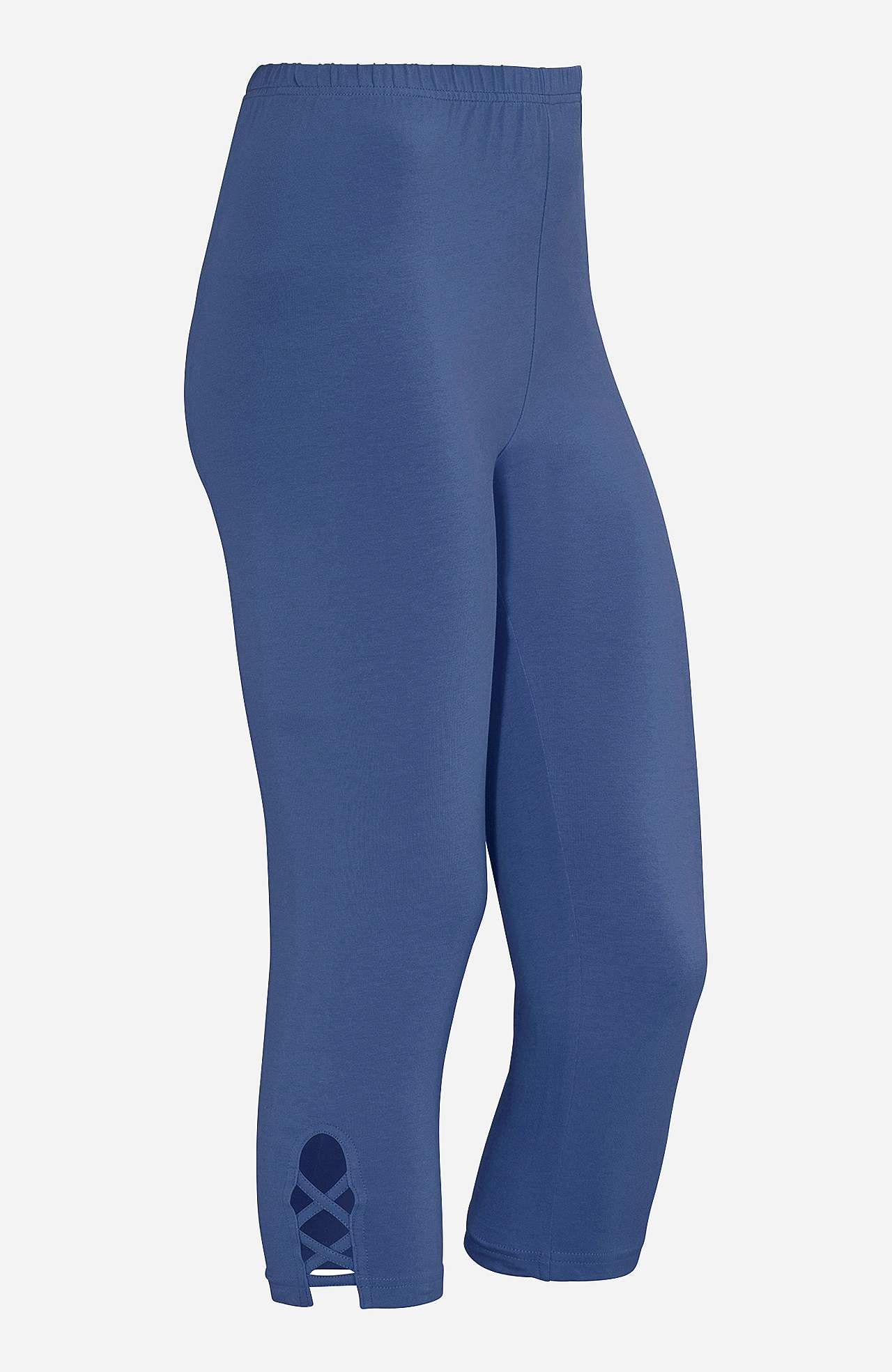 Caprileggingsit kivoilla yksityiskohdilla 2 kpl/pakkaus