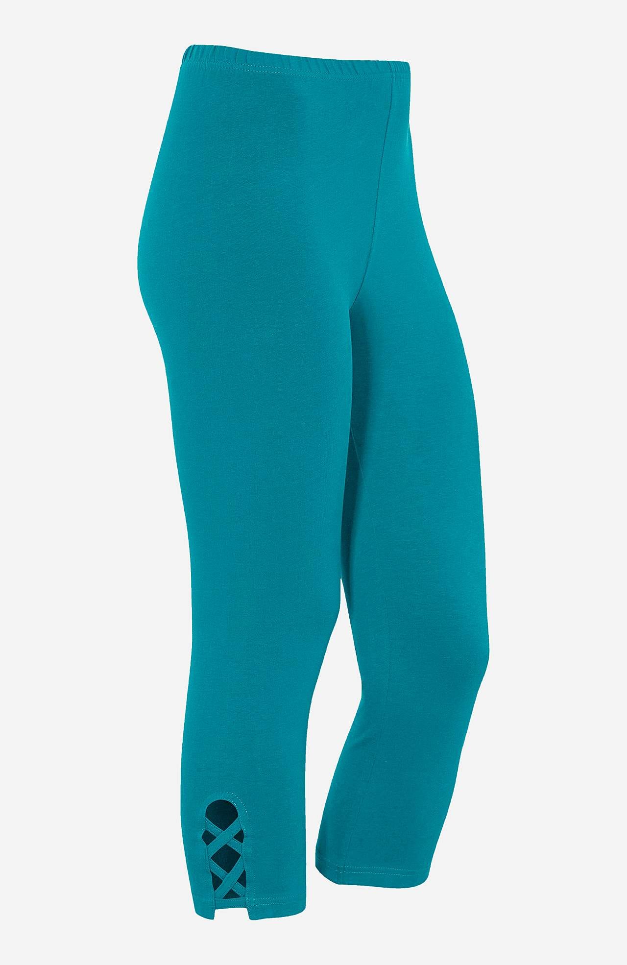 Caprileggingsit kivoilla yksityiskohdilla 2 kpl/pakkaus