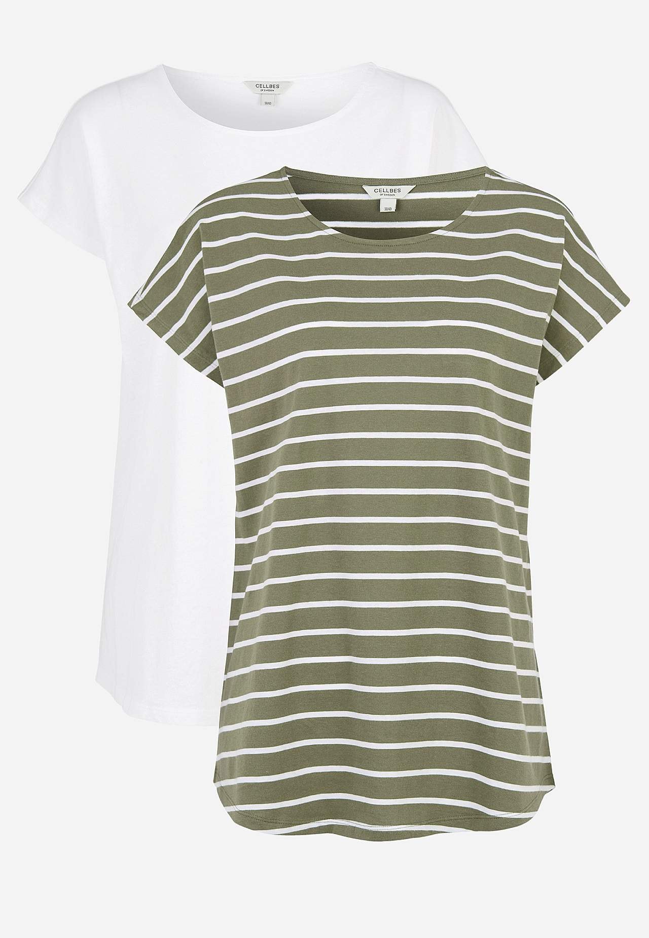 Trikootopit holkkihihoilla 2 kpl/pakkaus