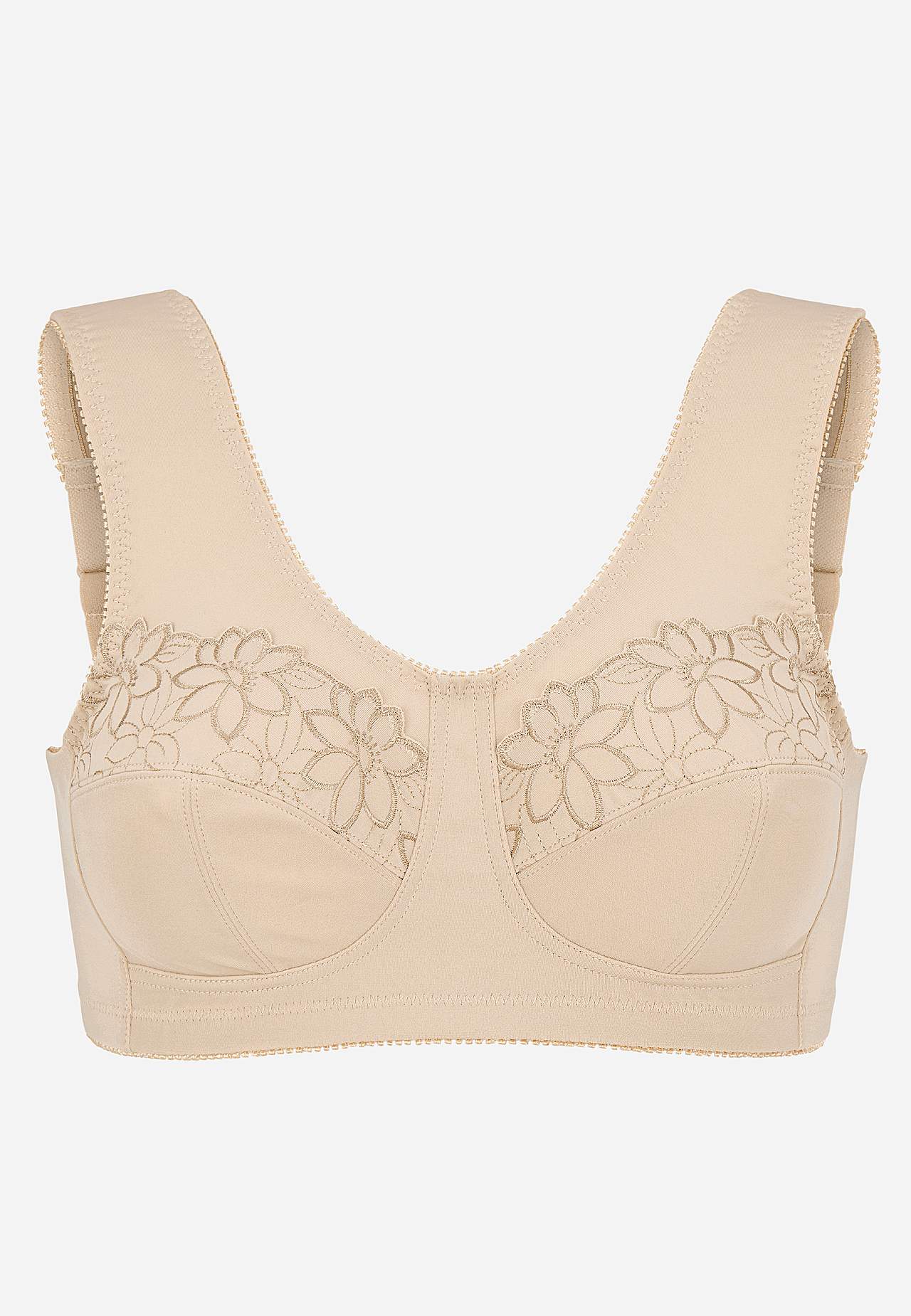 Soft-rintaliivi kirjailulla Lily 2 kpl/pakkaus