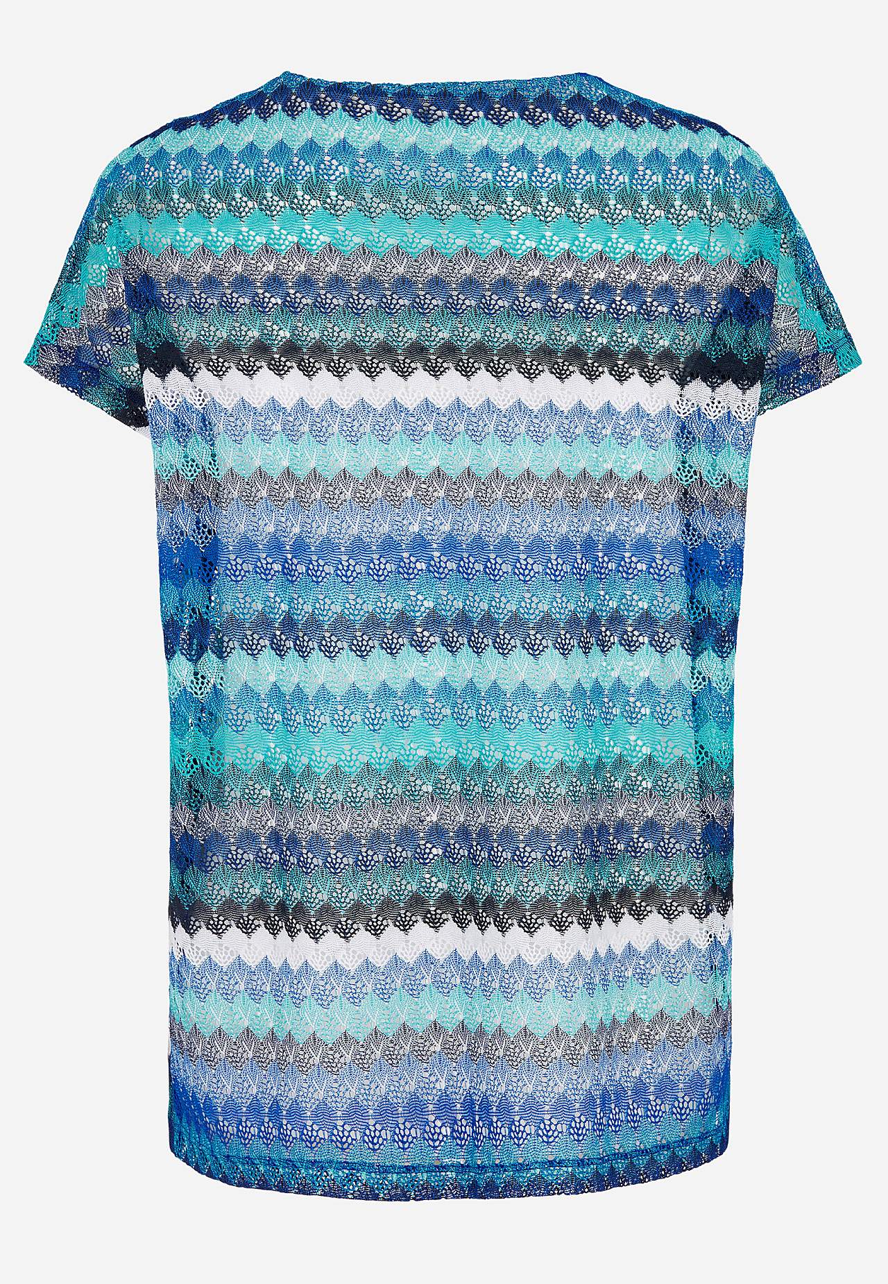 Trikootoppi kauniilla rei’ityksellä