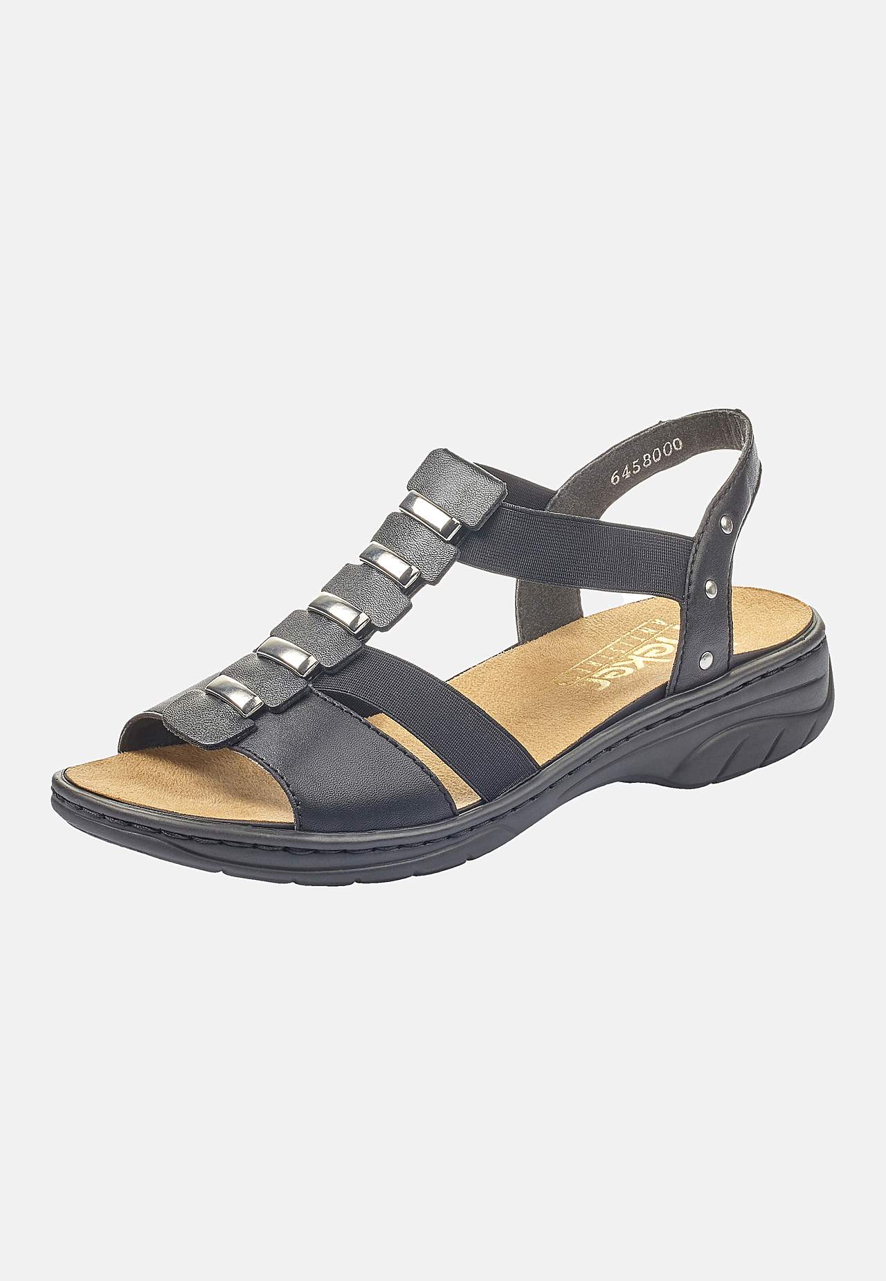 Sandaali joustoremmeillä