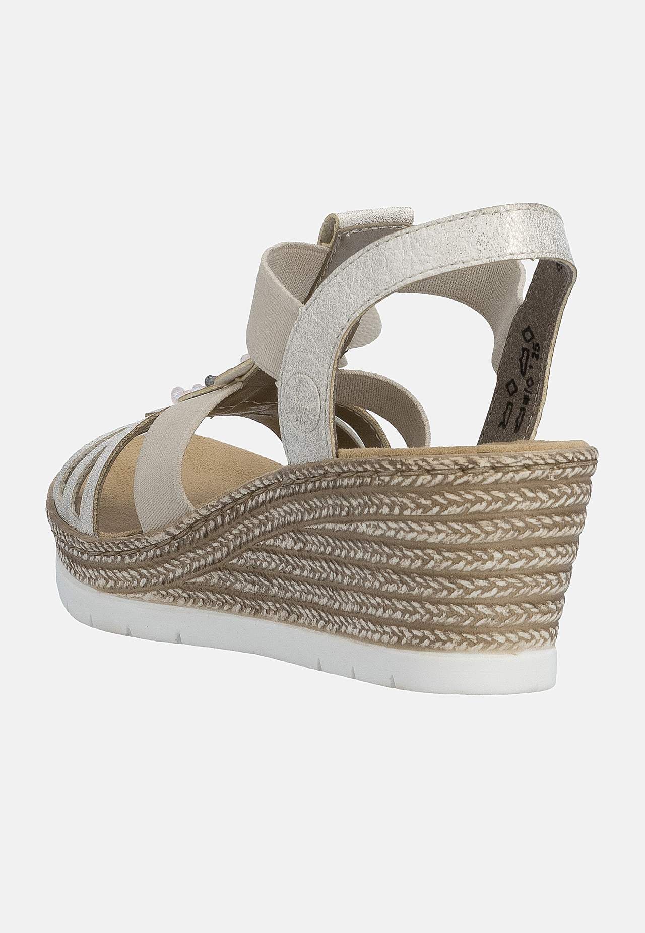 Korollinen sandaali joustoremmeillä