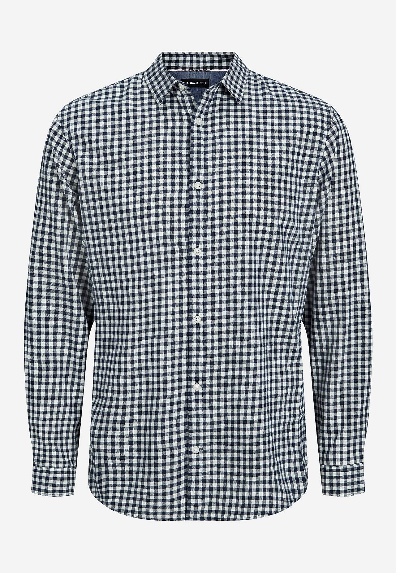 Ruudullinen, pehmeä puuvillapaita Gingham