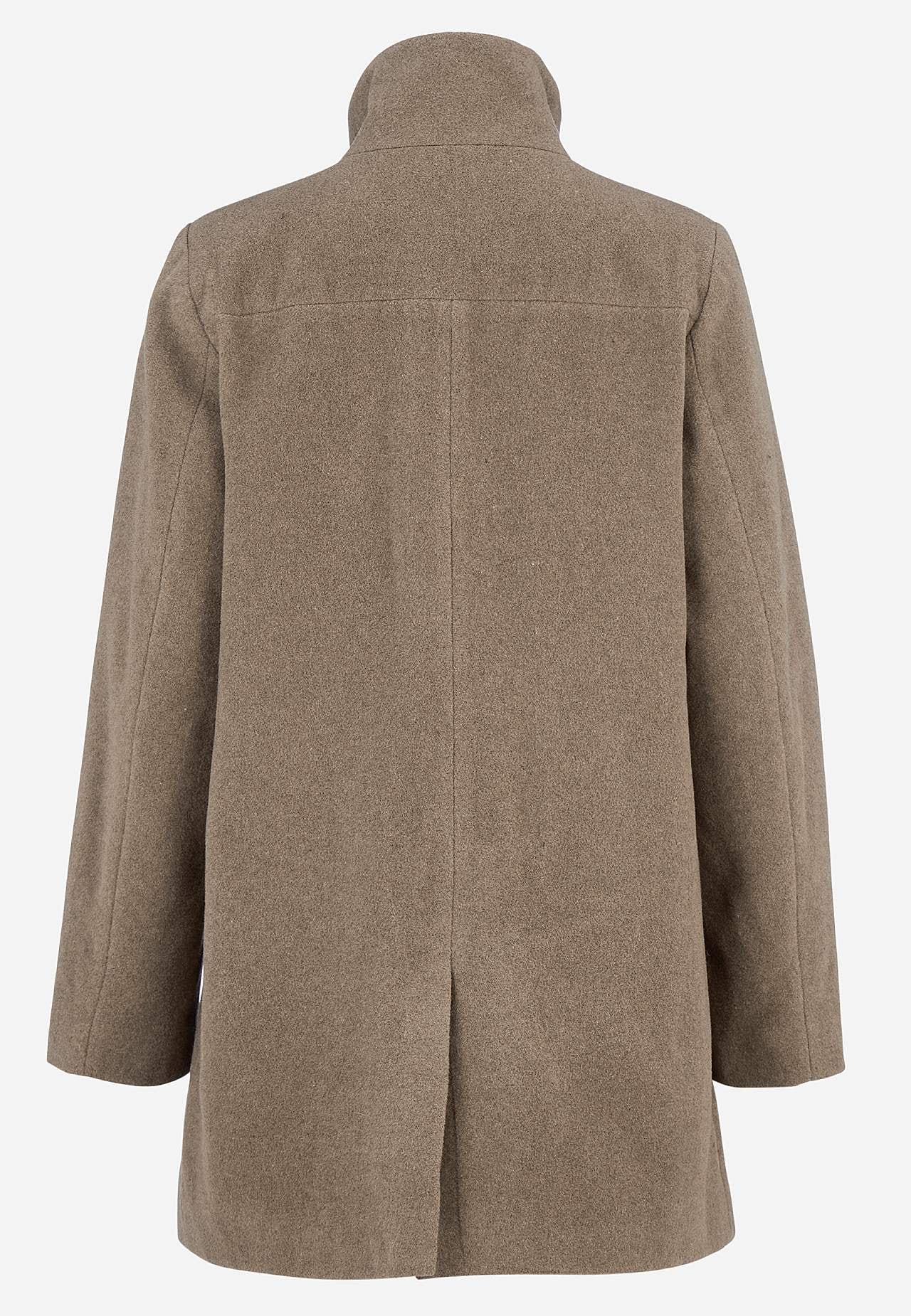 Takki pystykauluksella