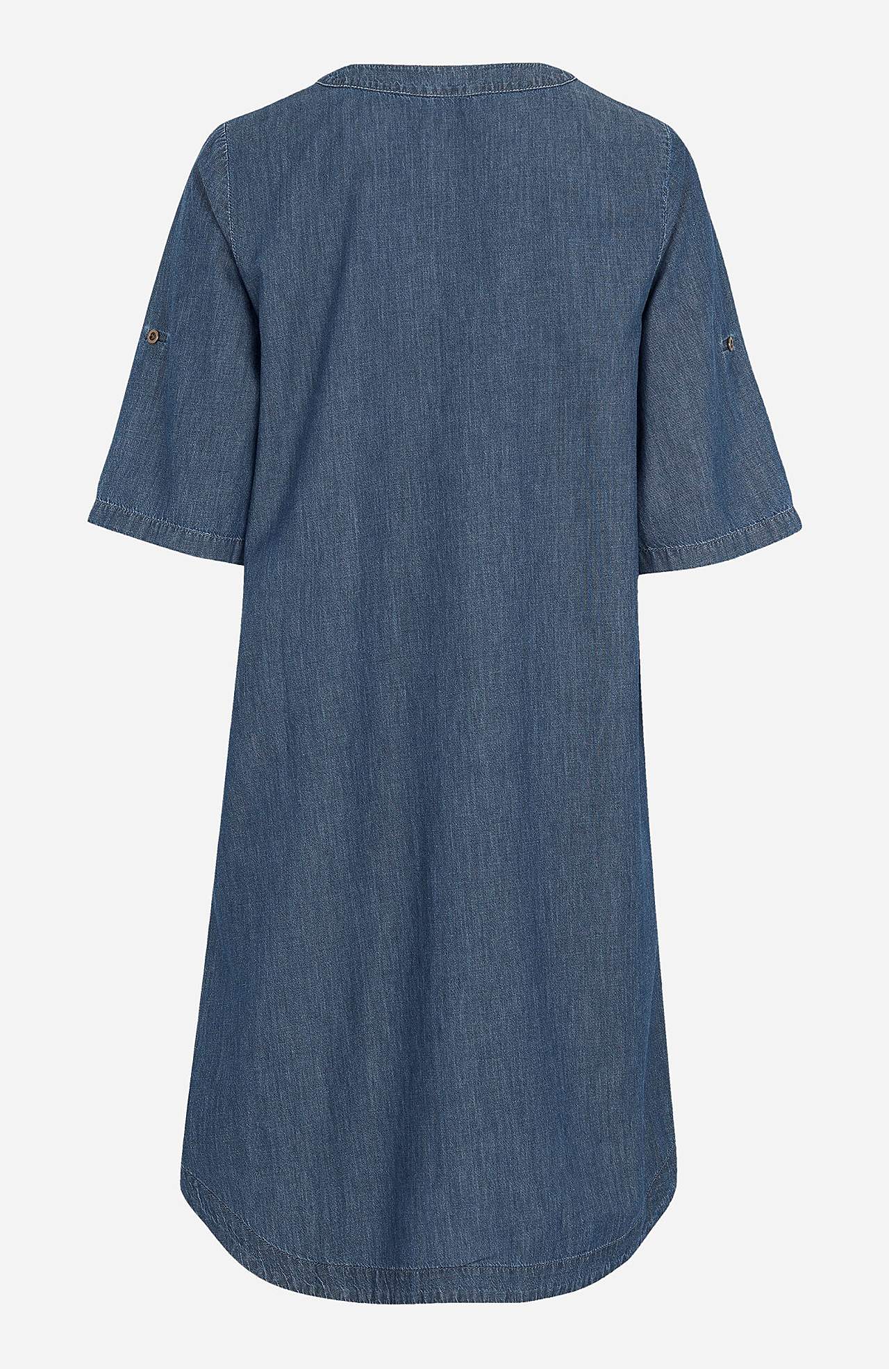 Farkkumekko pehmeä pestystä denimistä