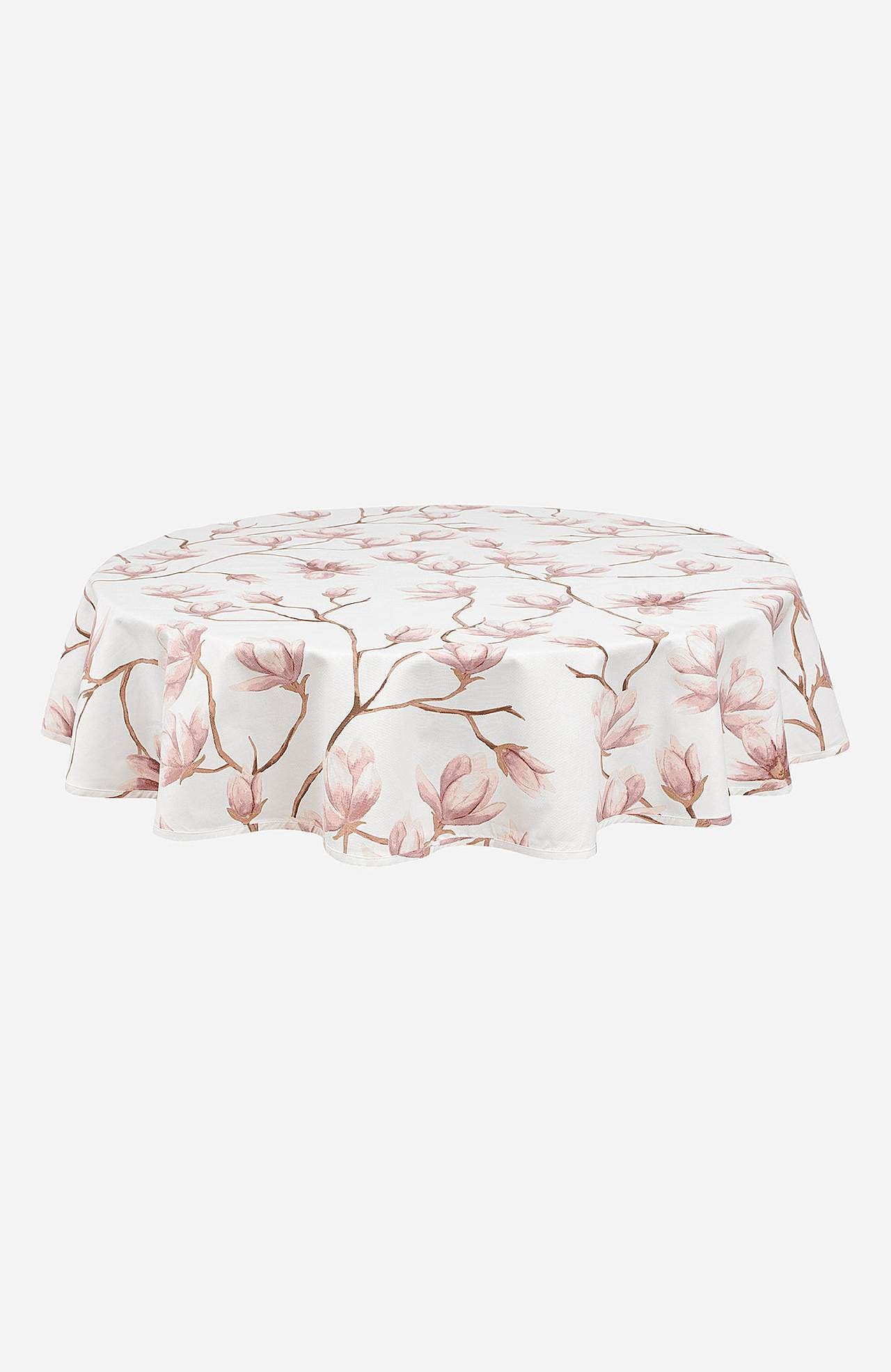 Magnolia kukkakuvioinen pöytäliina