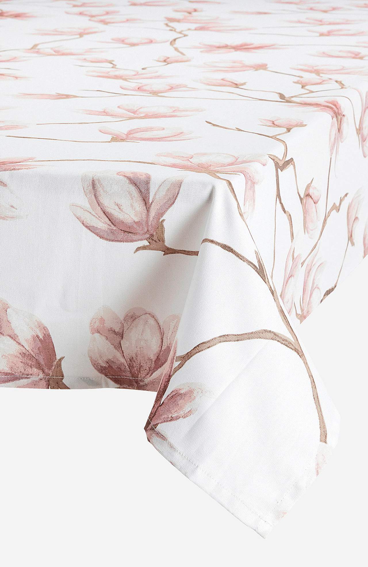 Magnolia kukkakuvioinen pöytäliina