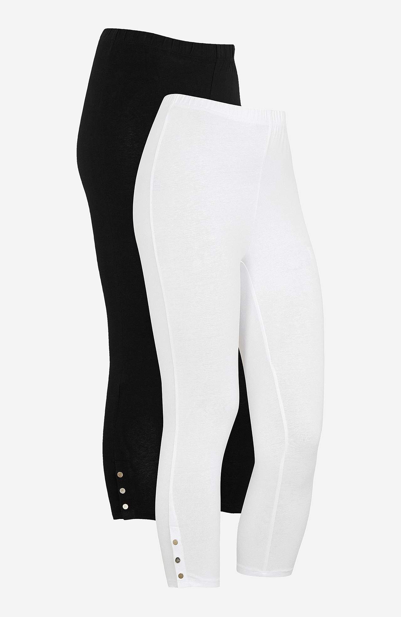 Caprileggingsit kivoilla nappiyksityiskohdilla Milly 2 kpl/pakkaus