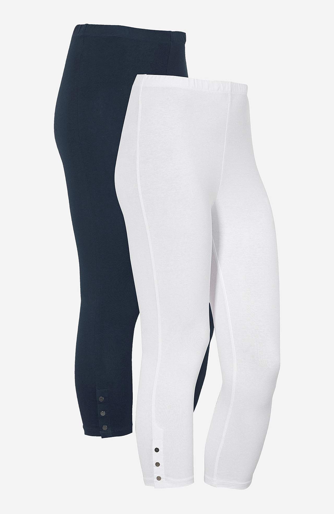 Caprileggingsit kivoilla nappiyksityiskohdilla Milly 2 kpl/pakkaus